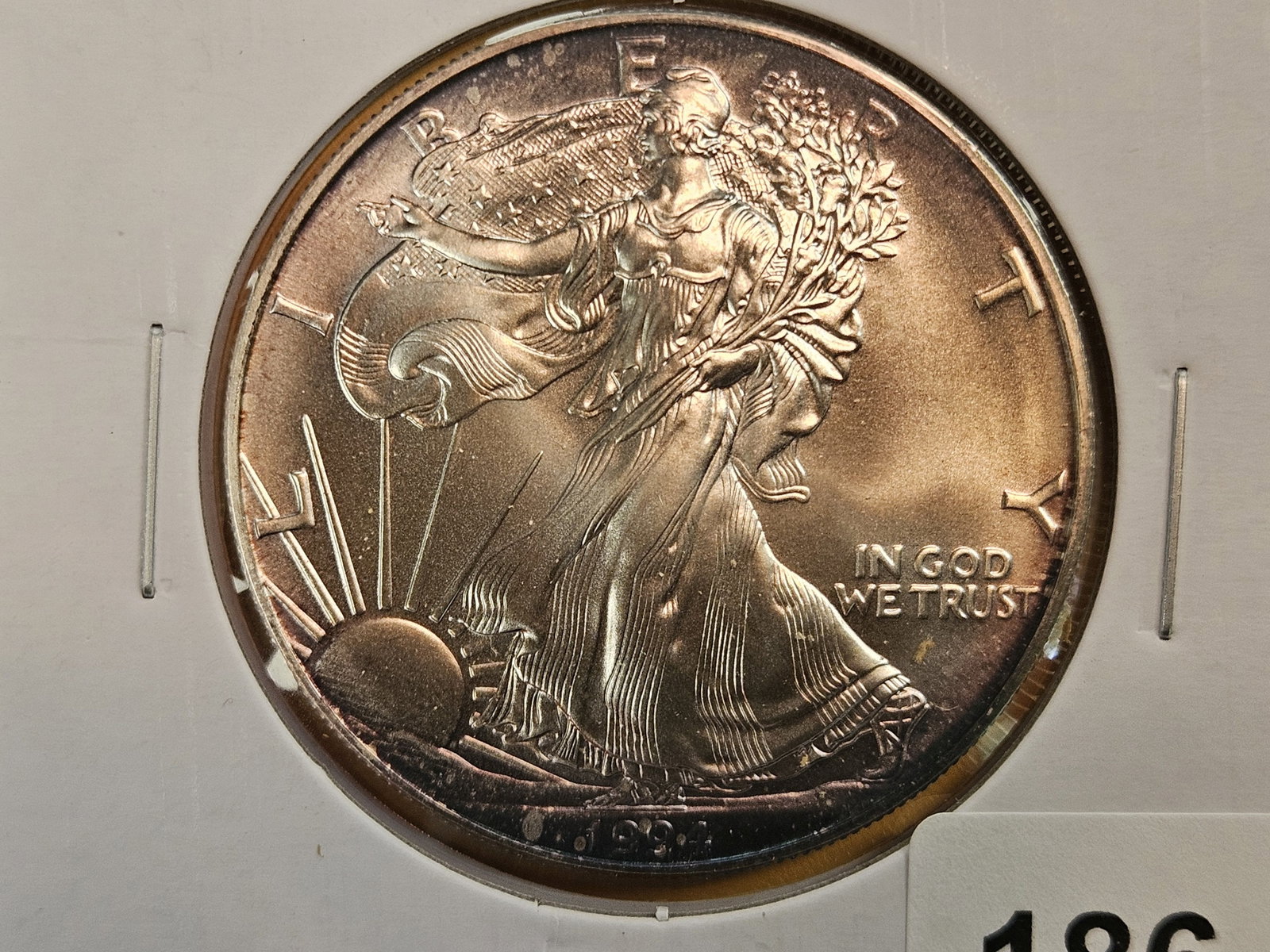 Better Date GEM Brilliant Uncirculated 1994 American silver Eagle (1 of 3)