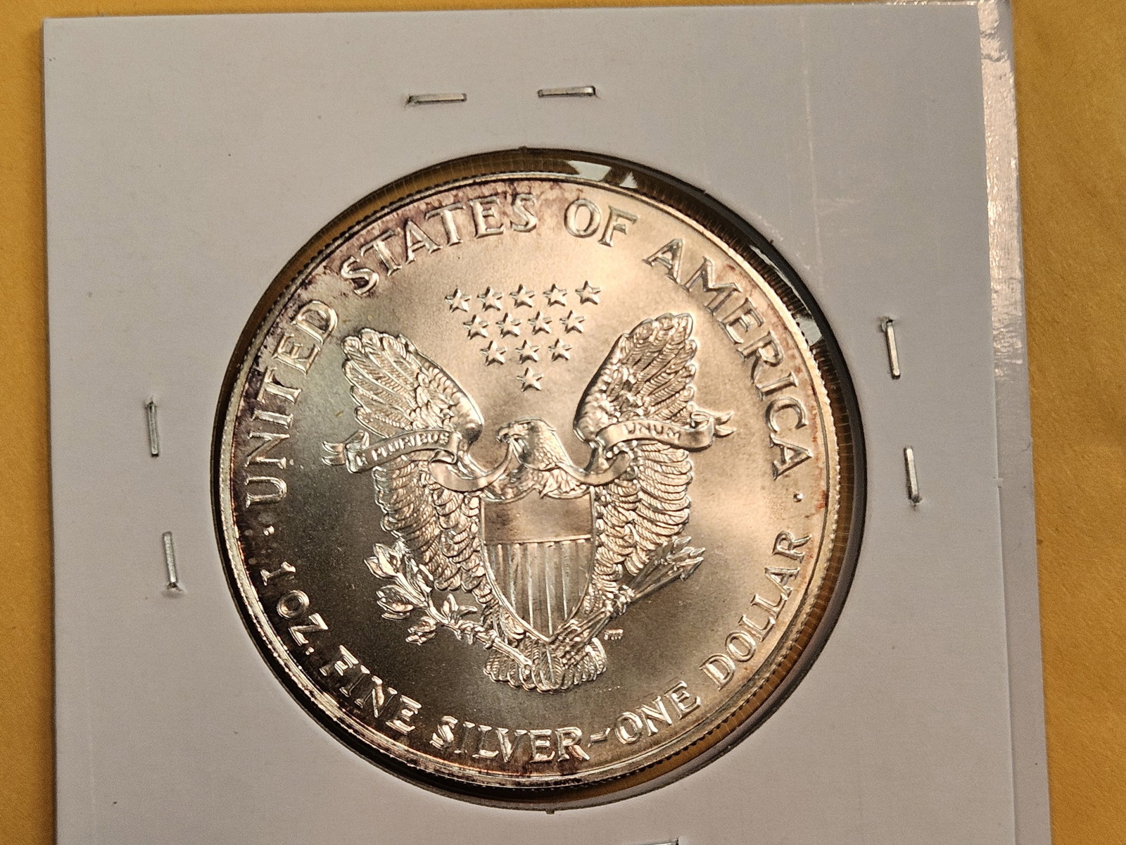 Semi-Key GEM Brilliant Uncirculated 1994 American silver Eagle - 3