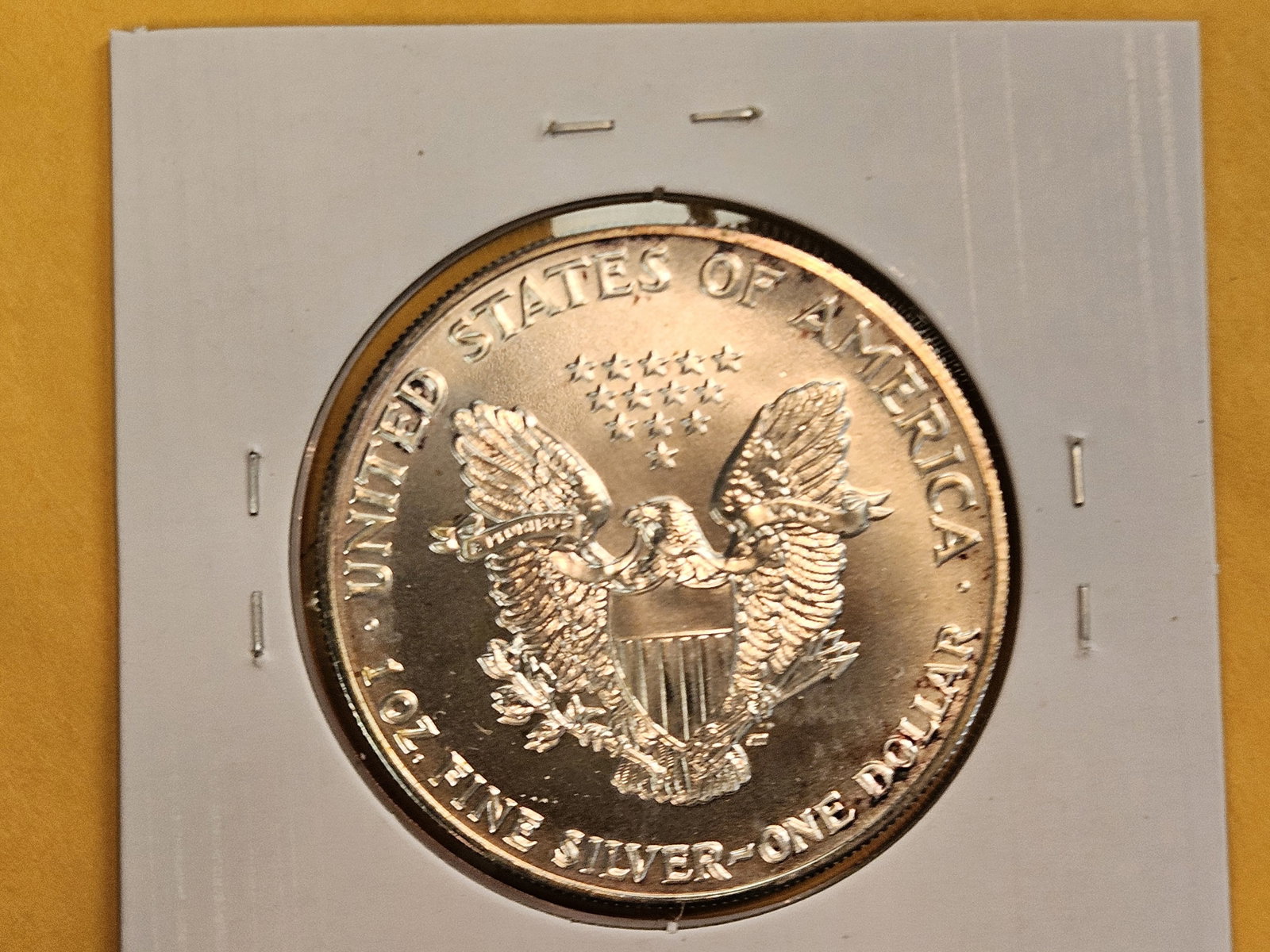 GEM Brilliant Uncirculated 1992 American silver Eagle - 3