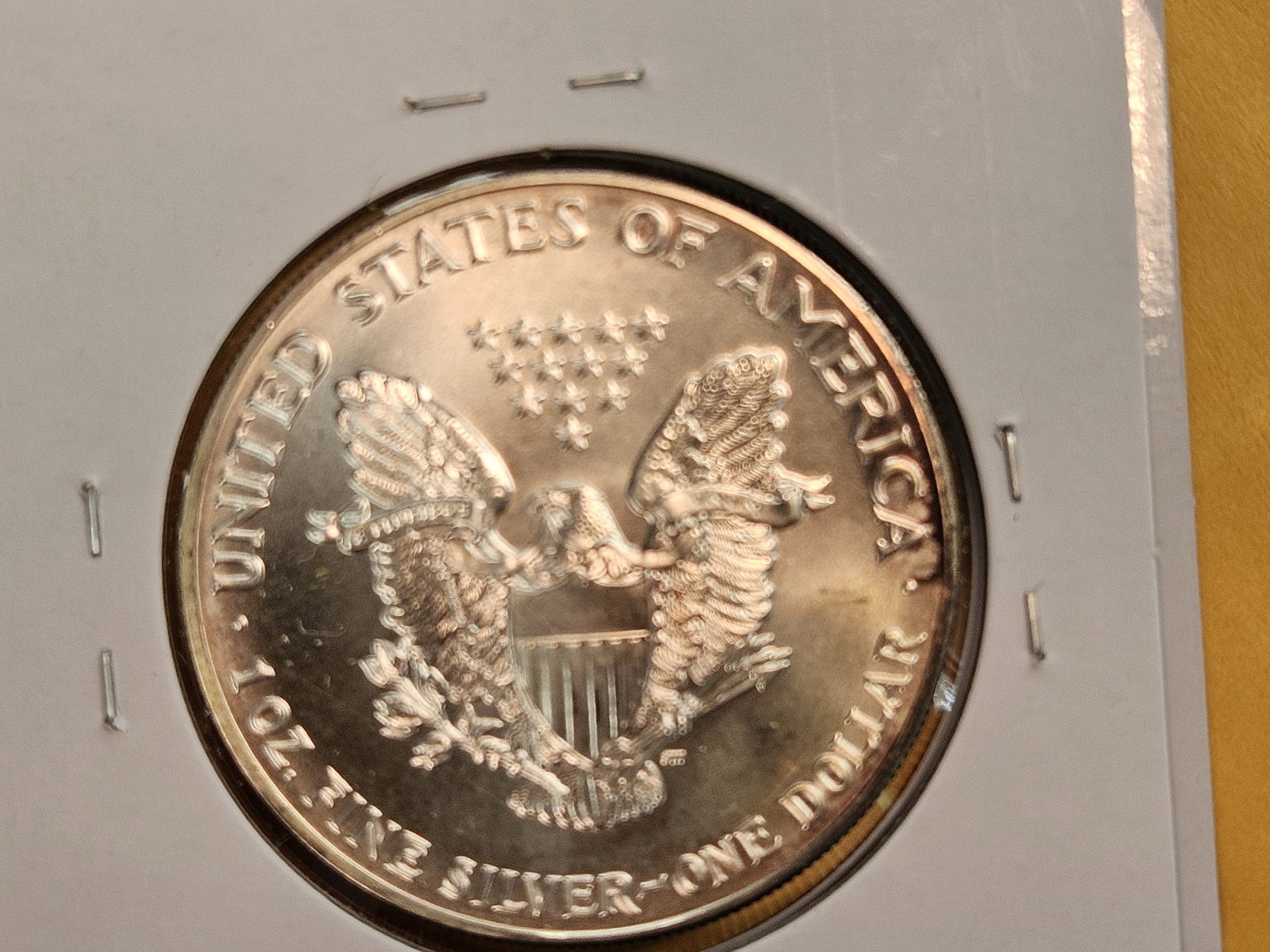GEM Brilliant Uncirculated 1991 American silver Eagle - 3