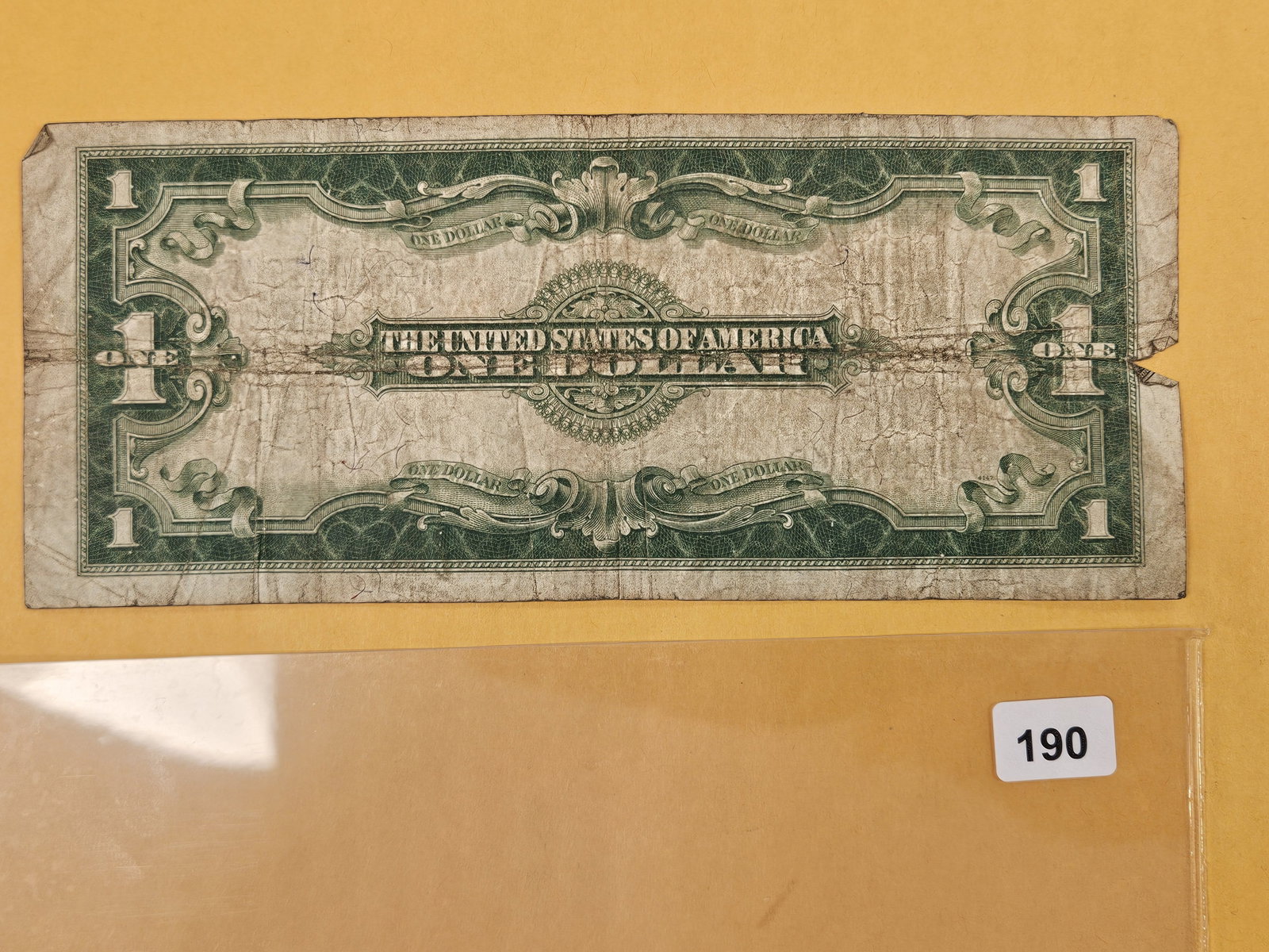 Series of 1923 One Dollar Large Size Silver Certificate - 2