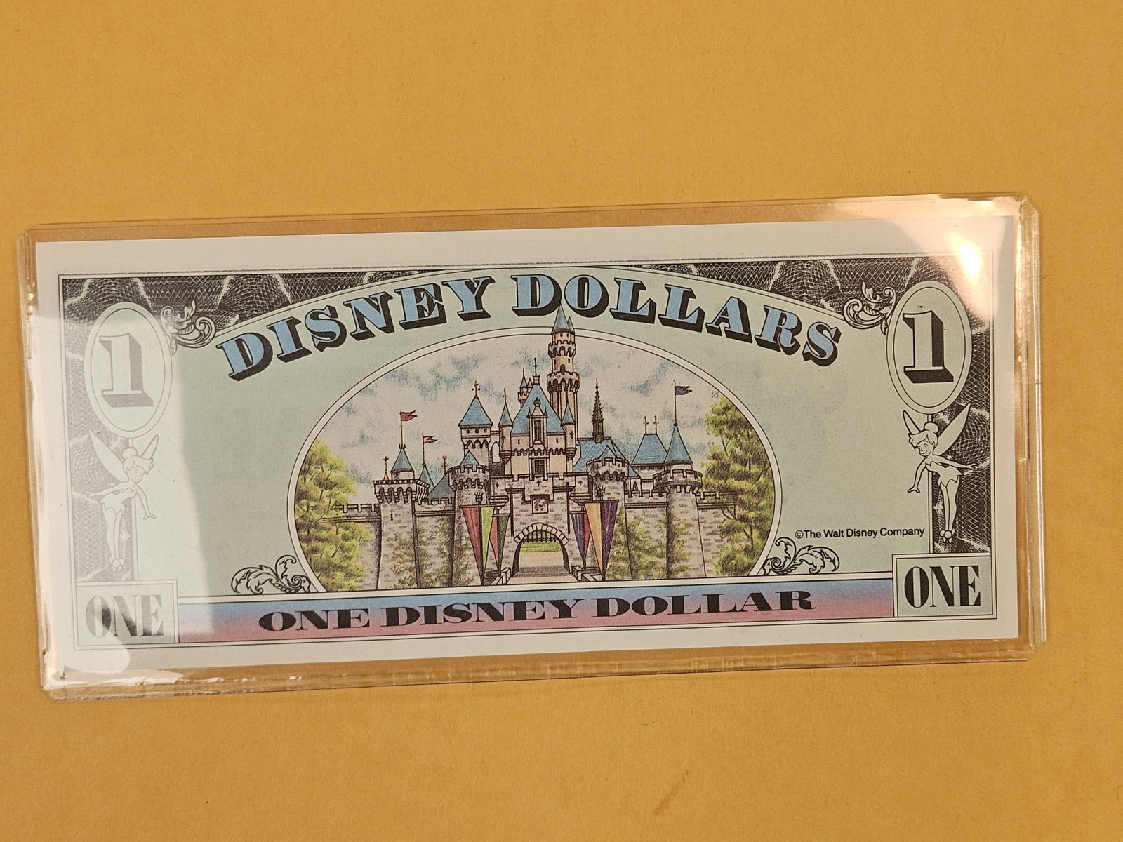 DISNEY DOLLAR! Crisp Uncirculated One Disney Dollar - 2