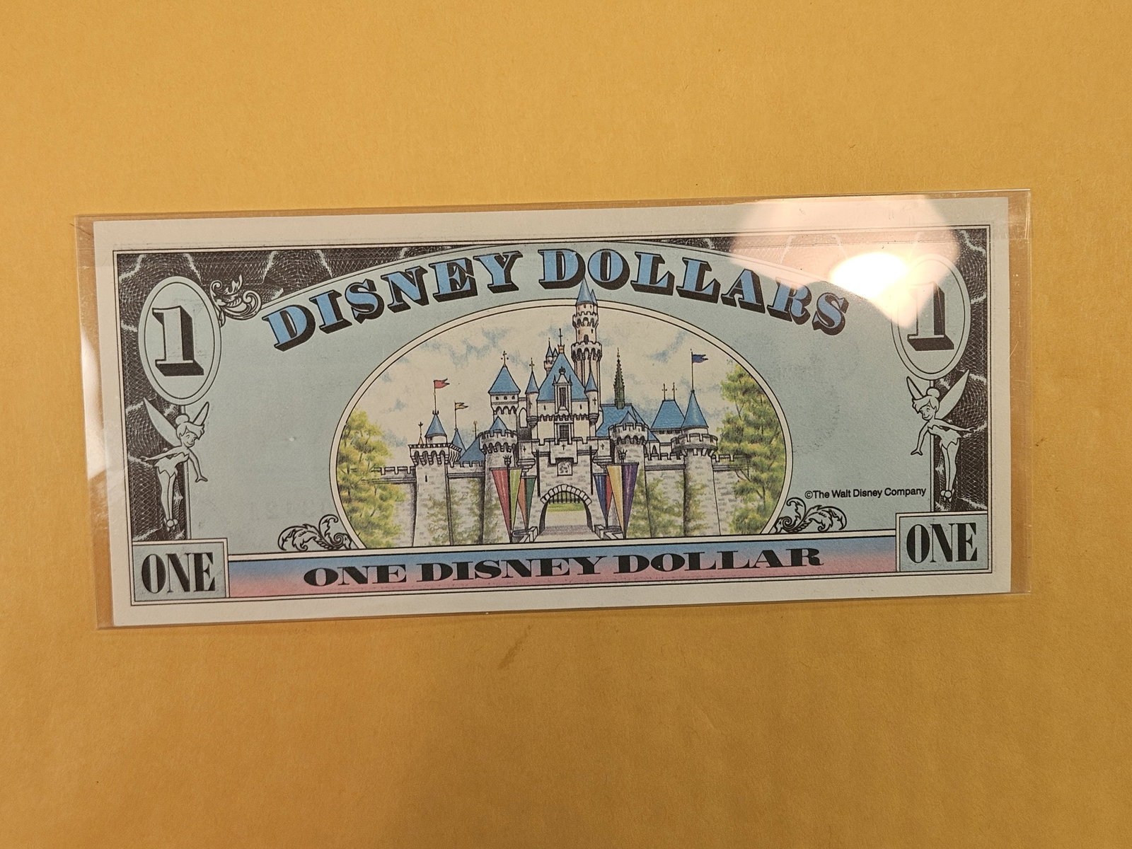 DISNEY DOLLAR! Crisp Uncirculated One Disney Dollar - 2