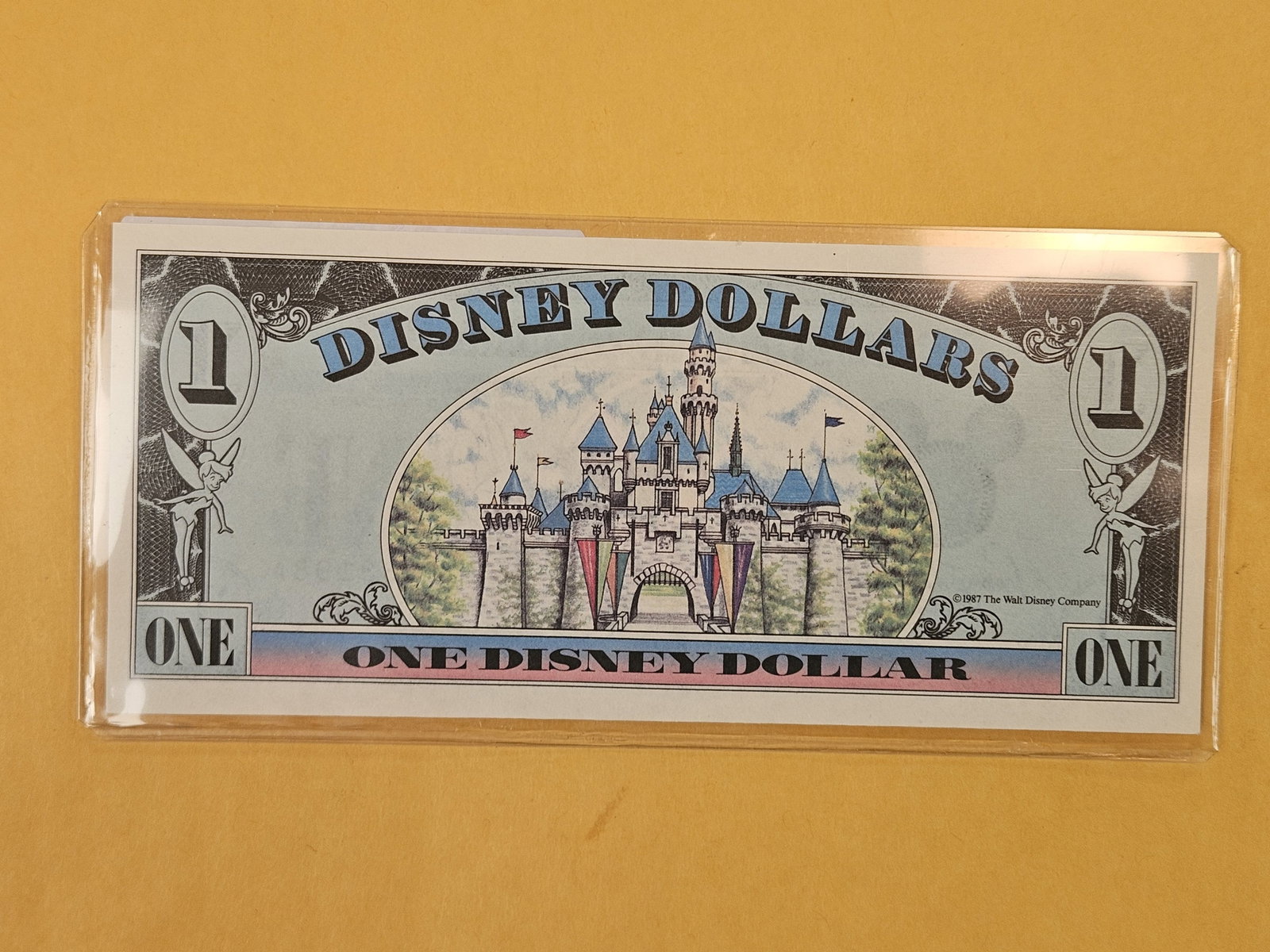 DISNEY DOLLAR! Crisp Uncirculated One Disney Dollar - 2