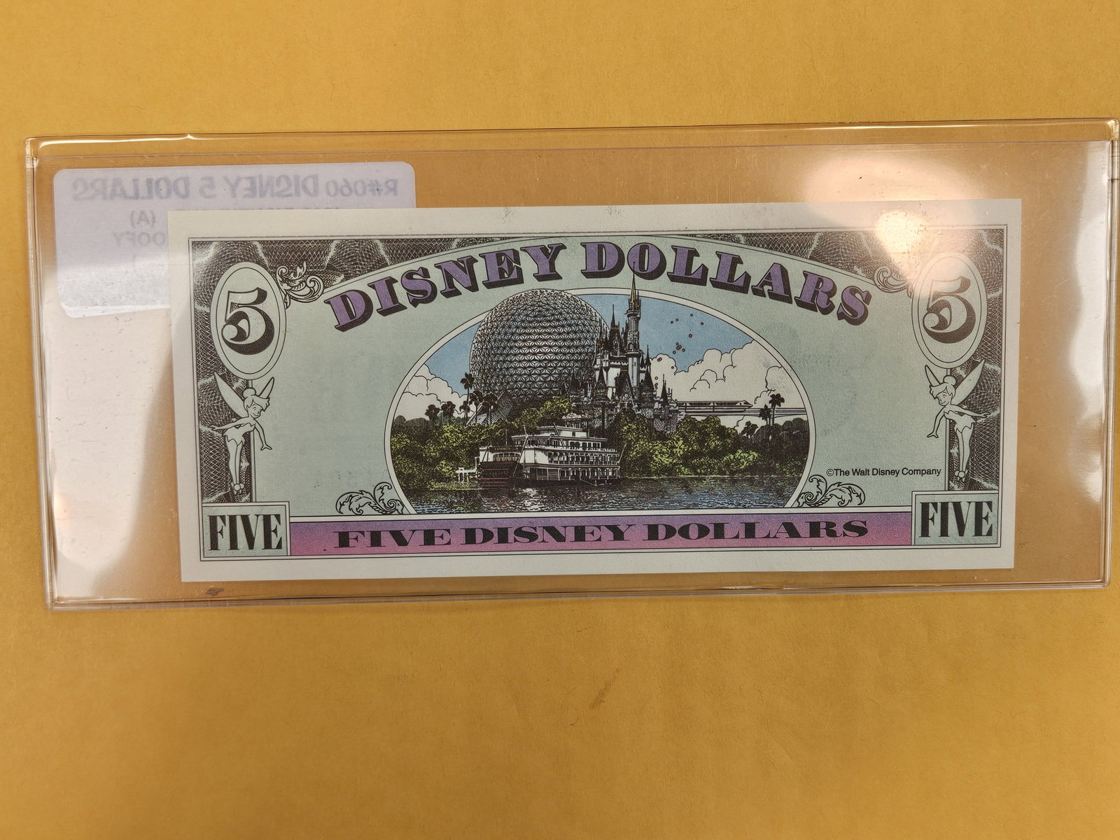 DISNEY DOLLAR! Crisp Uncirculated Five Disney Dollars - 2