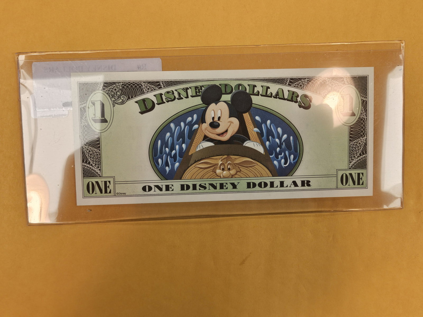 DISNEY DOLLAR! Crisp Uncirculated One Disney Dollar - 2