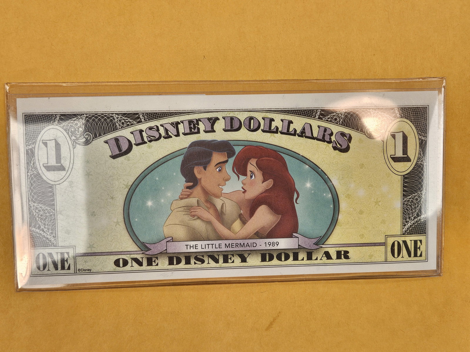 DISNEY DOLLAR! Crisp Uncirculated One Disney Dollar - 2