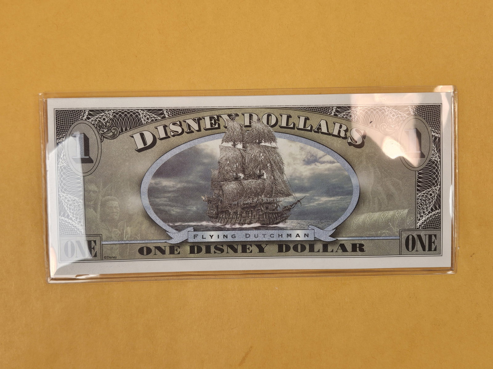 DISNEY DOLLAR! Crisp Uncirculated One Disney Dollar - 2