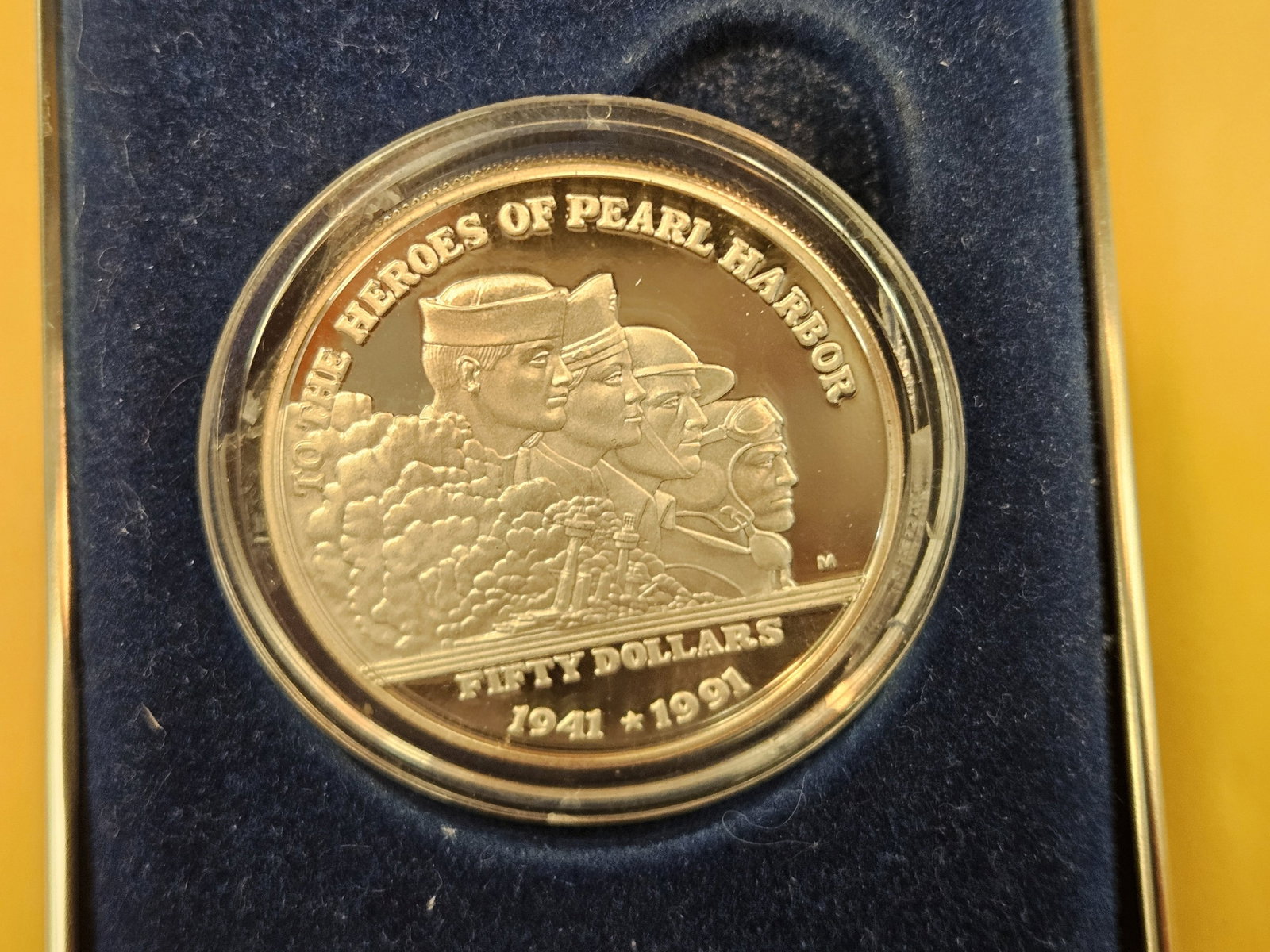 GEM Proof Deep Cameo 1991 Marshall Islands Silver Fifty Dollars - 3
