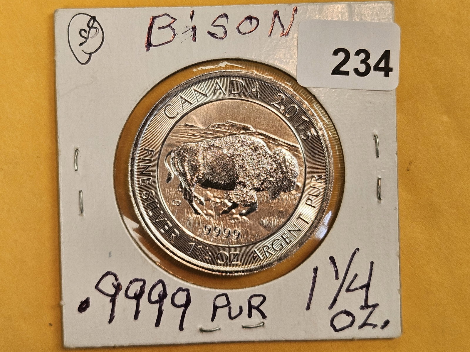 Brilliant 2015 Canada silver 8 dollars (1 of 2)
