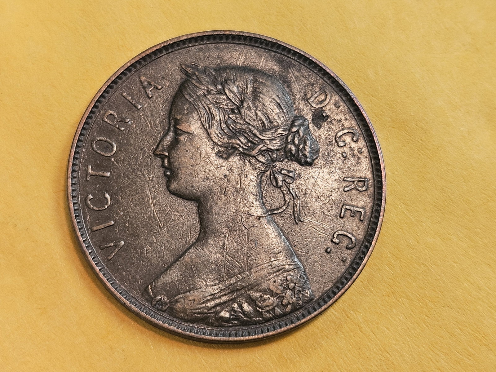 1880 Newfoundland 1 cent: Km 1