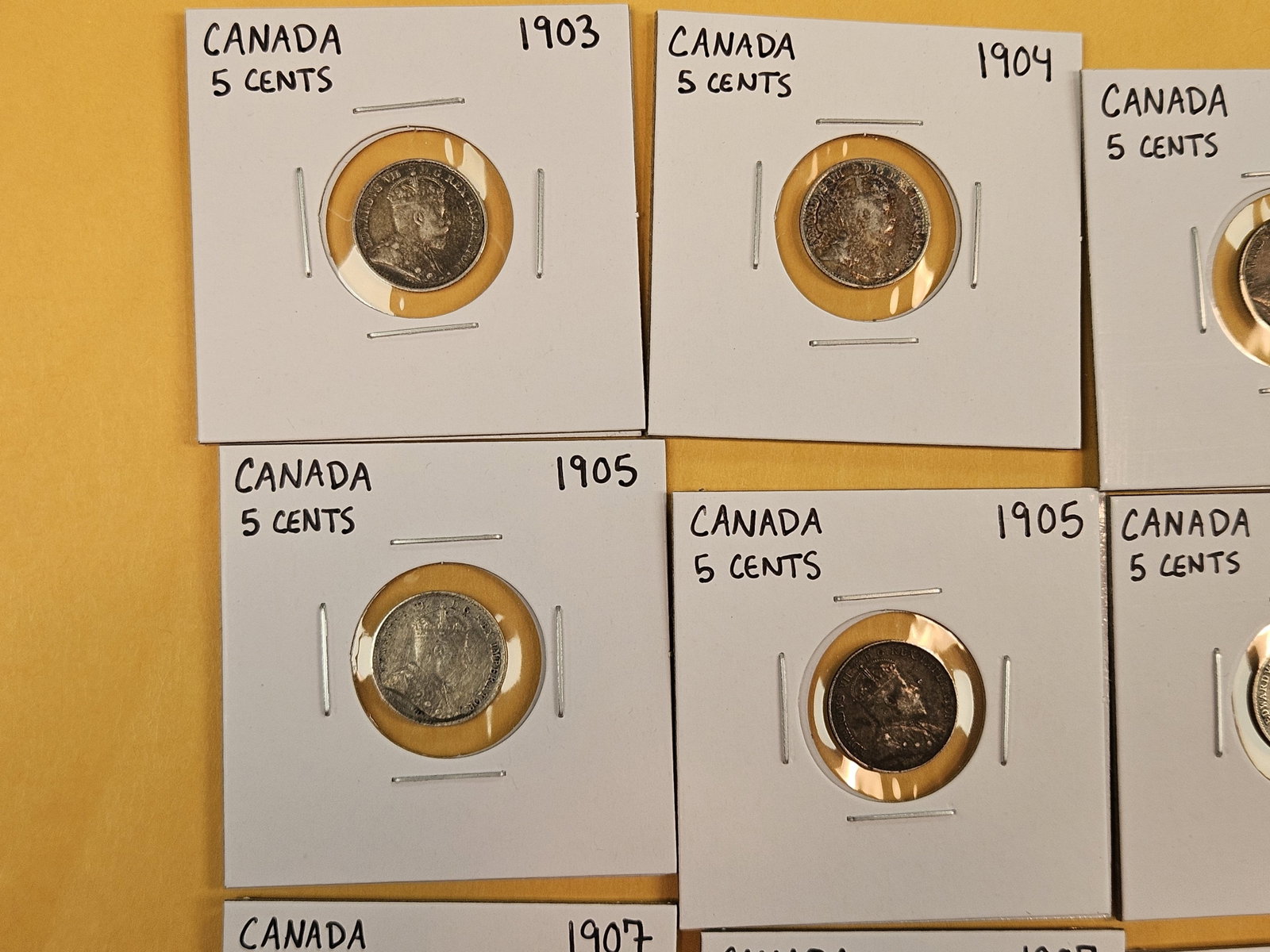 Fifteen mixed silver Canadian coins - 2