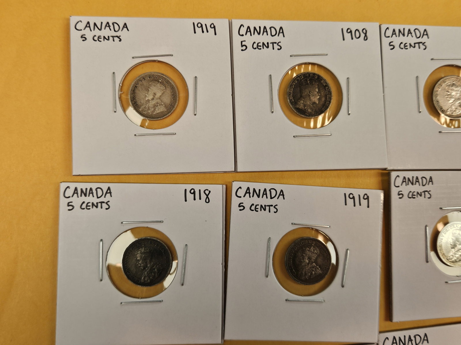 Fifteen mixed silver Canadian coins - 2