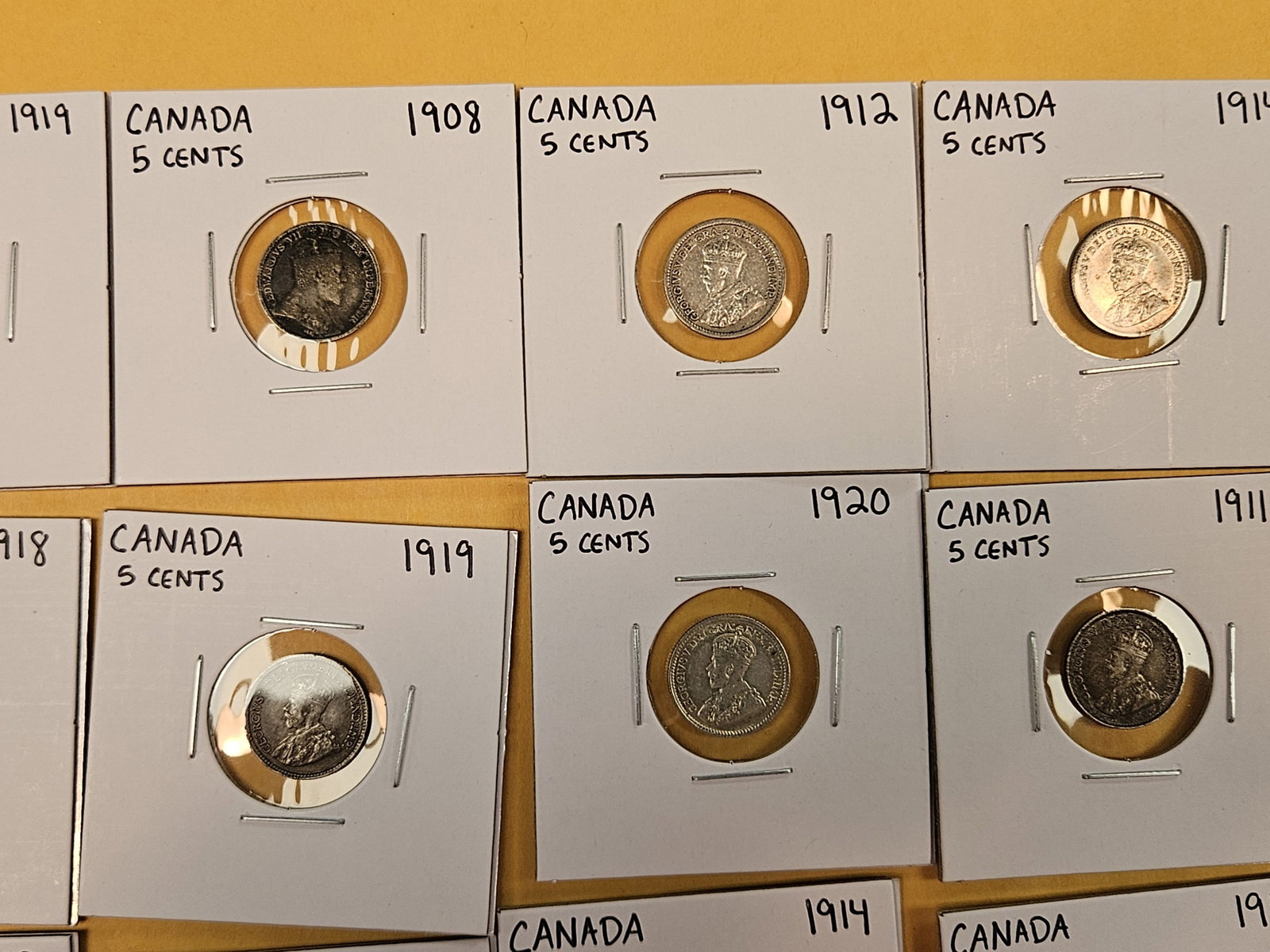 Fifteen mixed silver Canadian coins - 3