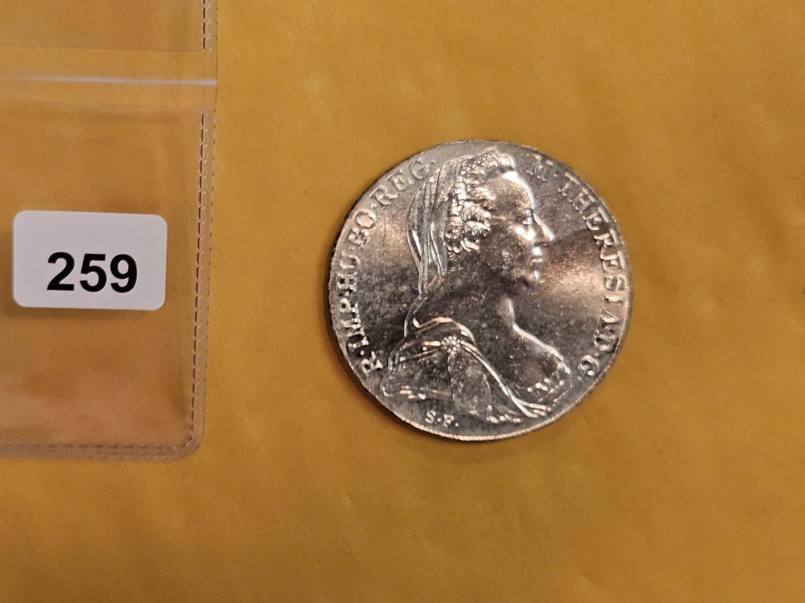 GEM 1780 Maria Theresa silver Thaler - 2