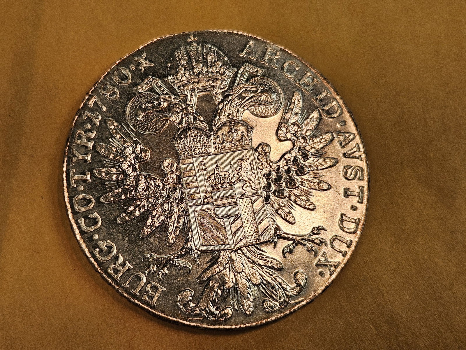 GEM 1780 Maria Theresa silver Thaler - 3