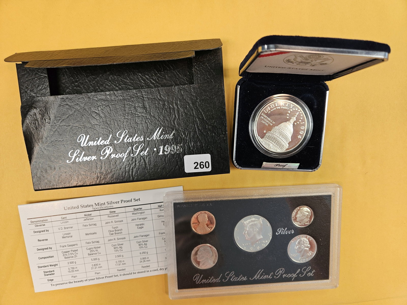 Two Silver Proof US Sets - 2