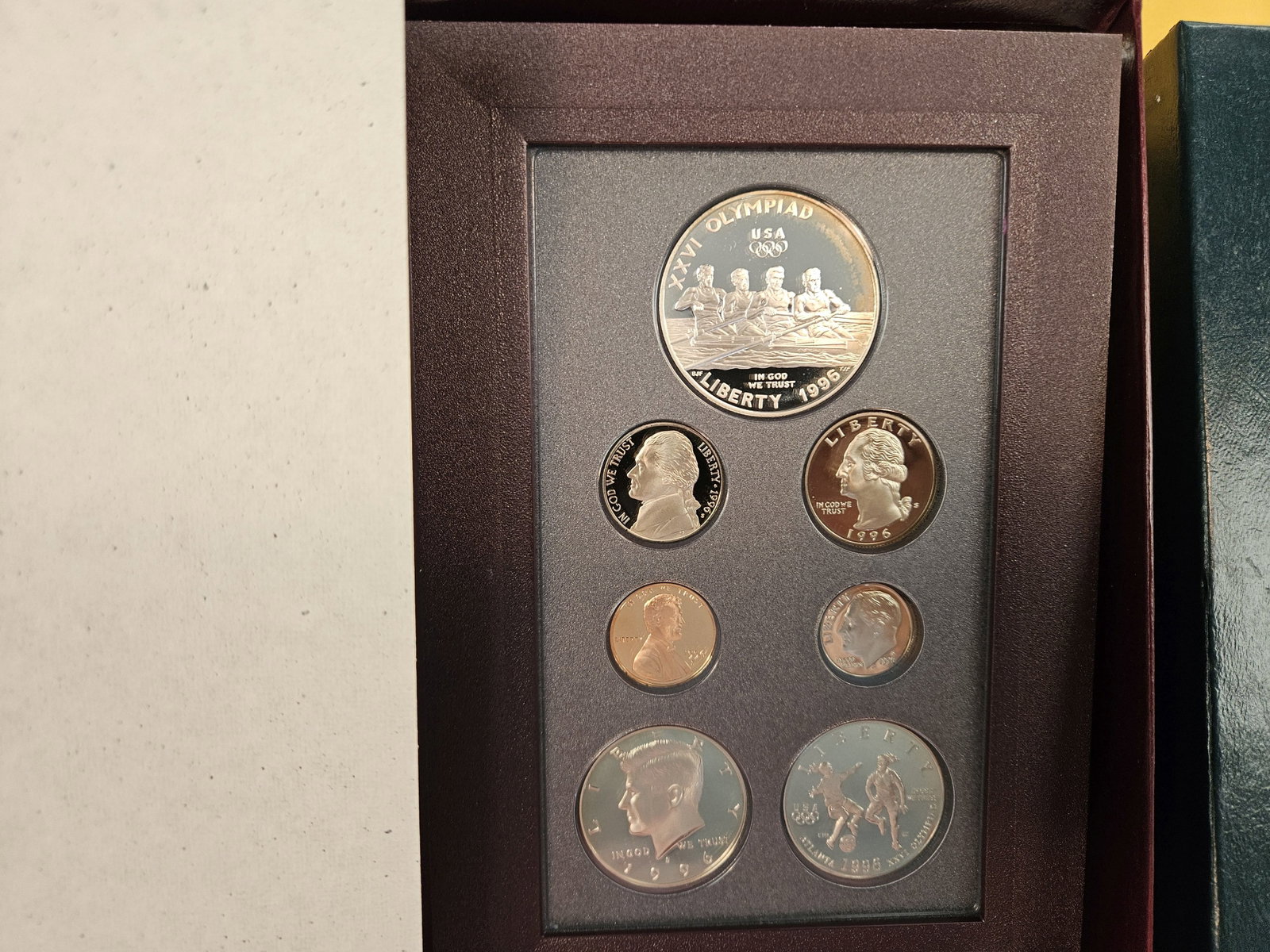 1996 and 1997 US SILVER Prestige Sets - 2