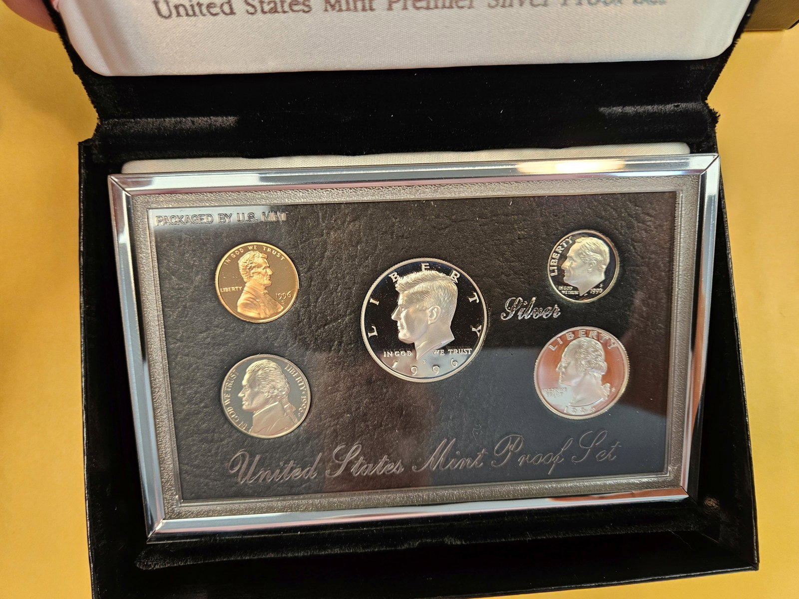 1996 US Mint PREMIER Silver Proof Set - 2