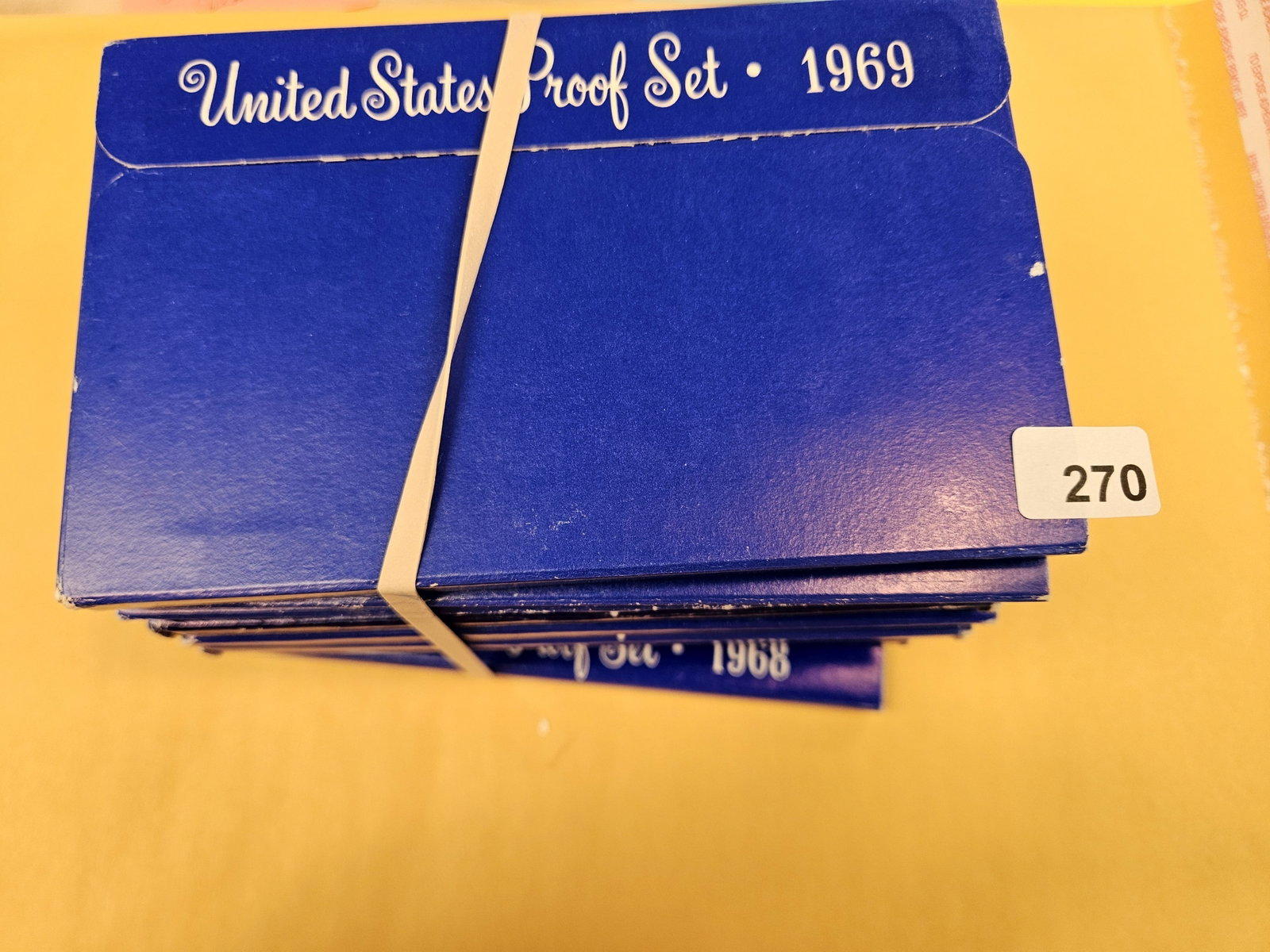 Ten SILVER US Proof Sets in OGP (1 of 1)