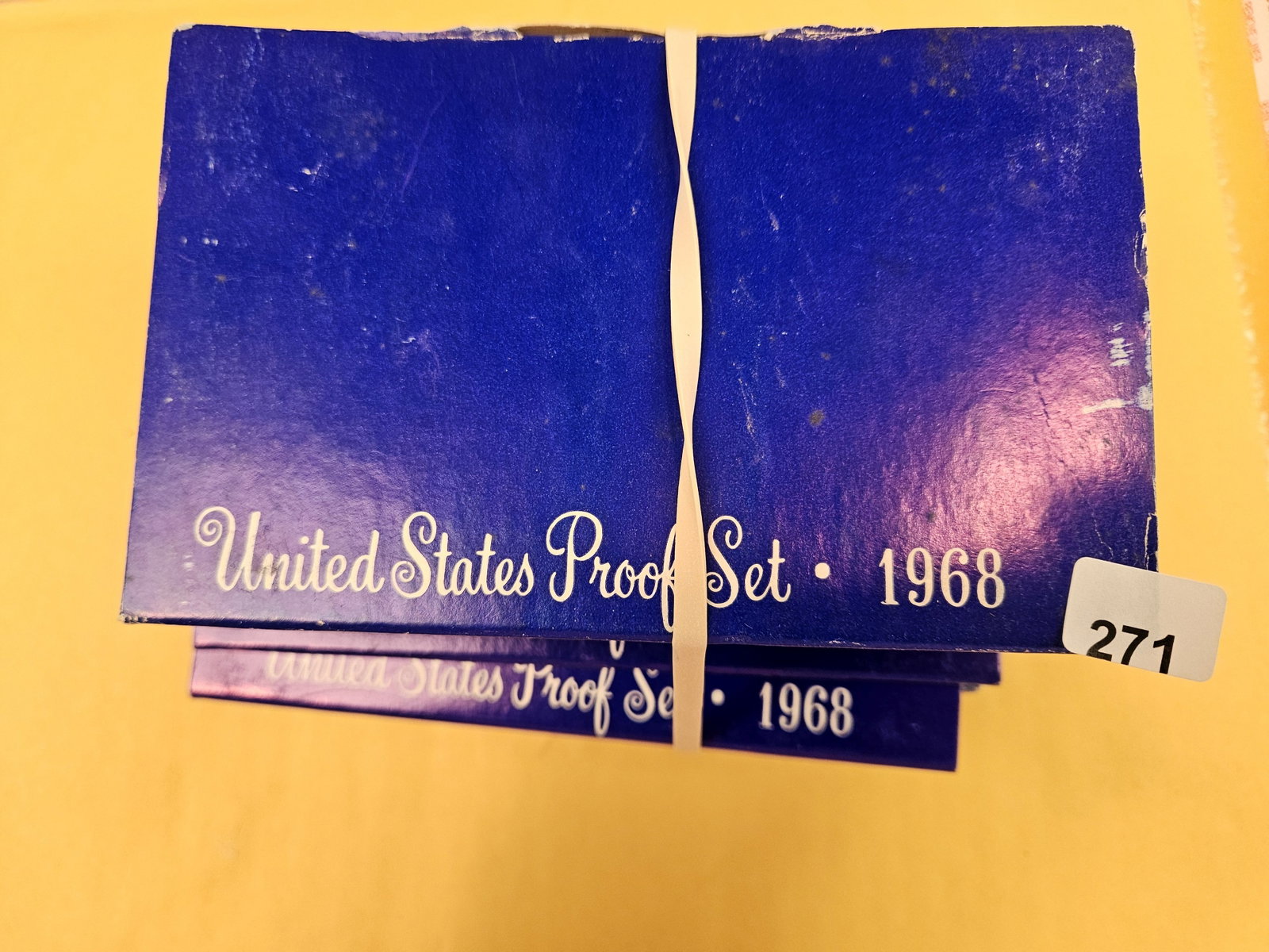 Ten SILVER US Proof Sets in OGP: All 1968