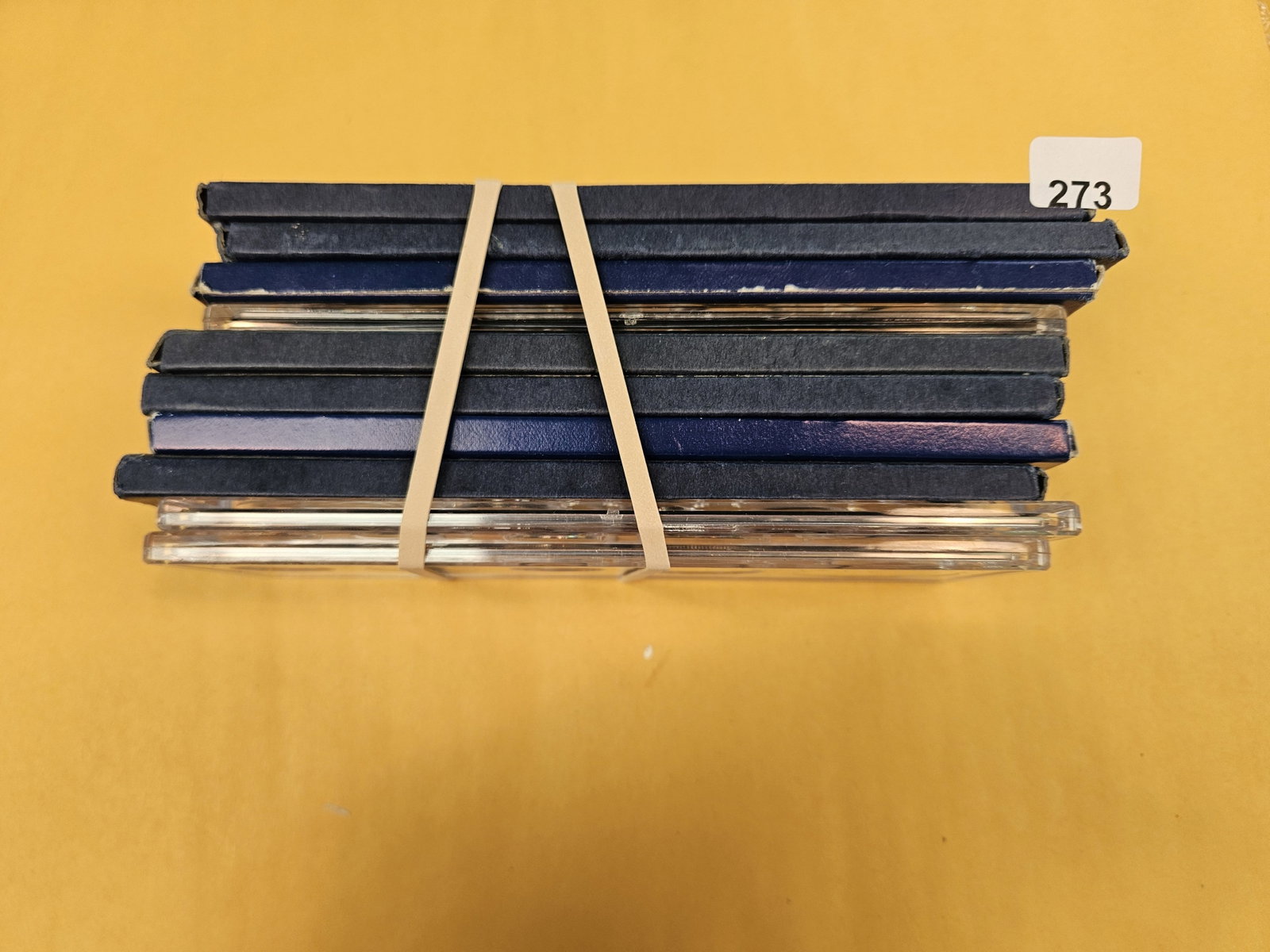 Ten US Silver Special Mint Sets: All in hard packs. Some in original boxes, too