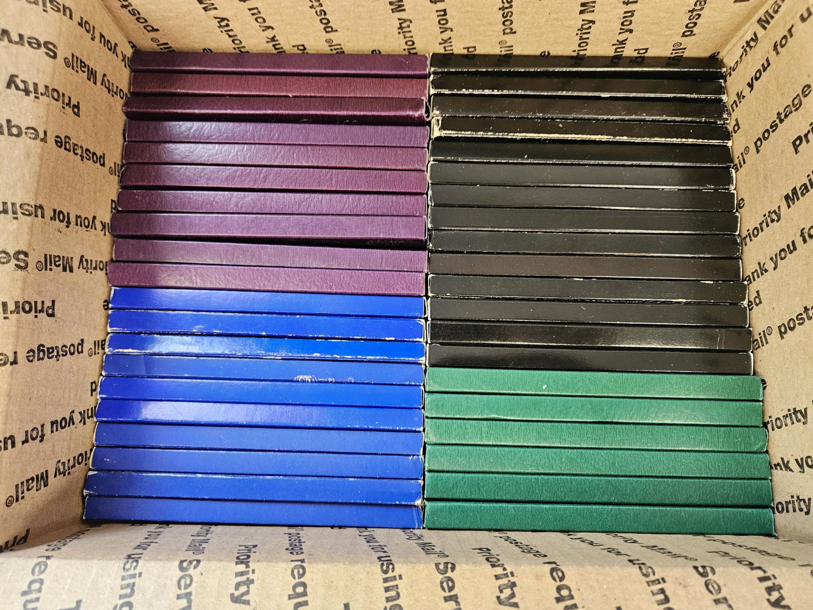 FORTY US Proof Sets: Ships Separately in a Flat Rate Medium Box. In OGP. Duplicates. No combined shipping