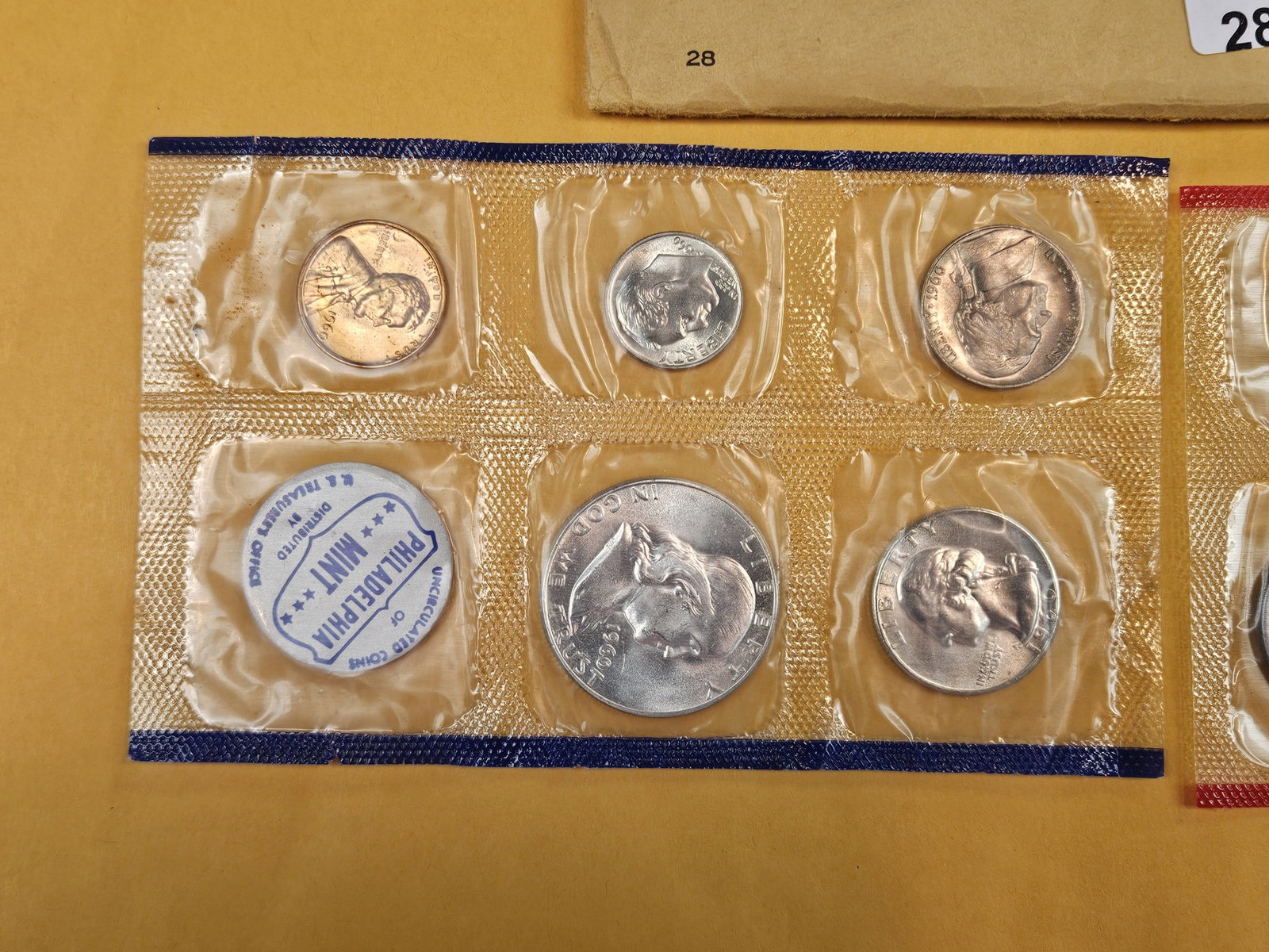 VARIETY! 1960 P & D US Silver Mint Set - 2