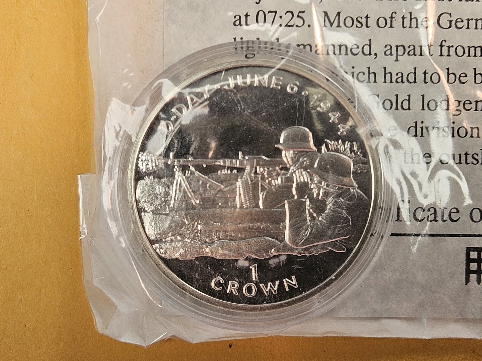 Two GEM Proof Deep Cameo Sterling Silver Coins - 3