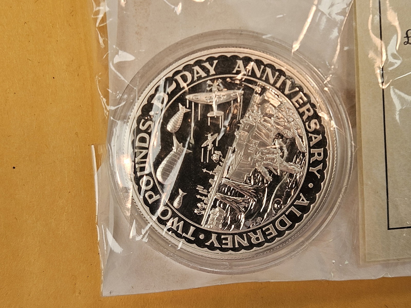 Two GEM Proof Deep Cameo Sterling Silver Coins - 5