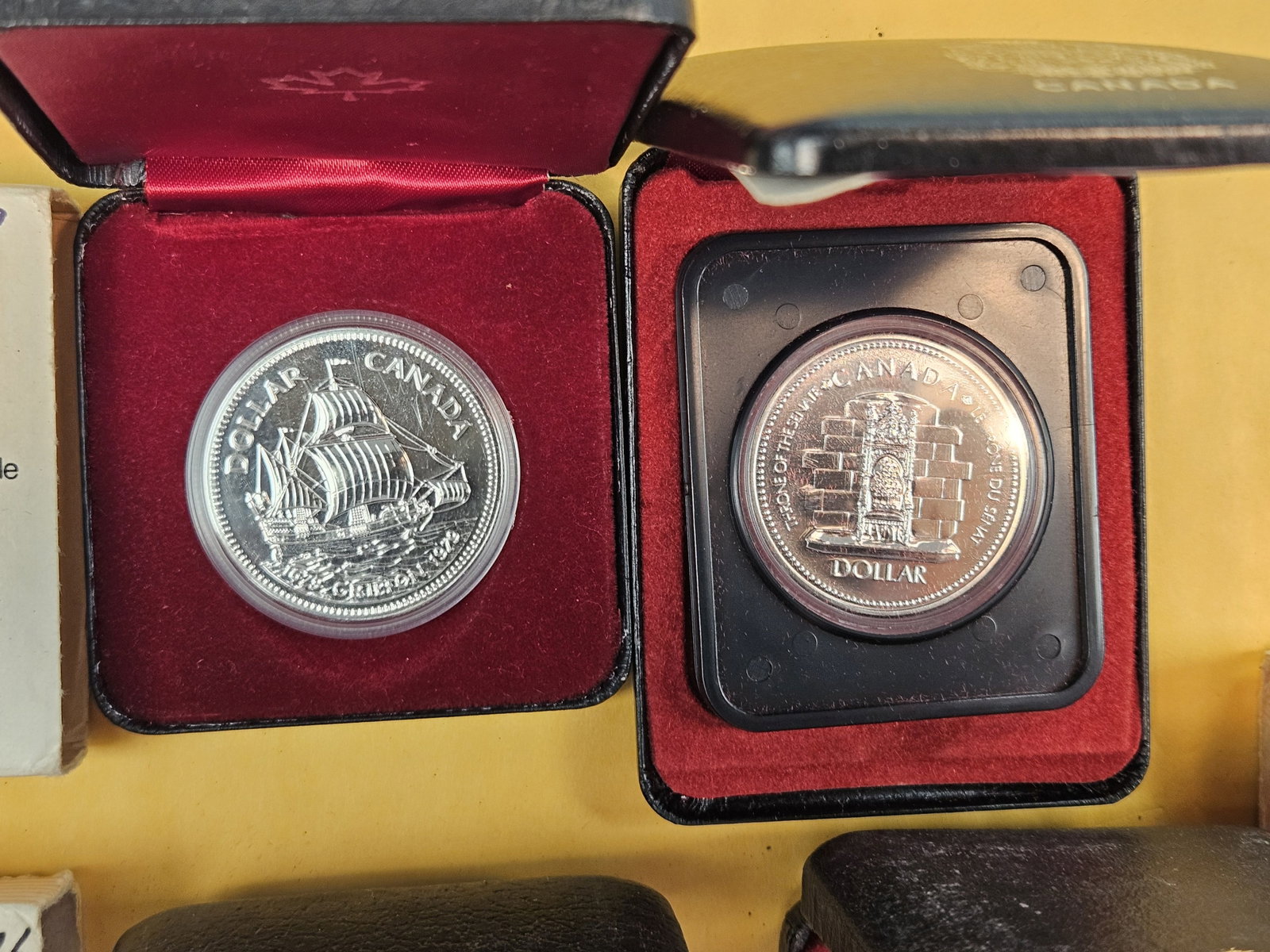 Four GEM Proof Canadian Silver Dollars - 2