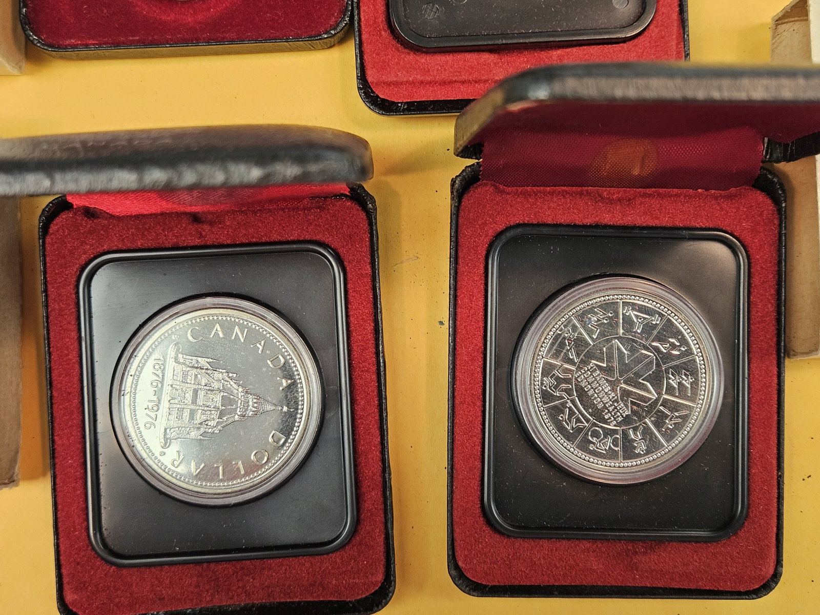 Four GEM Proof Canadian Silver Dollars - 3