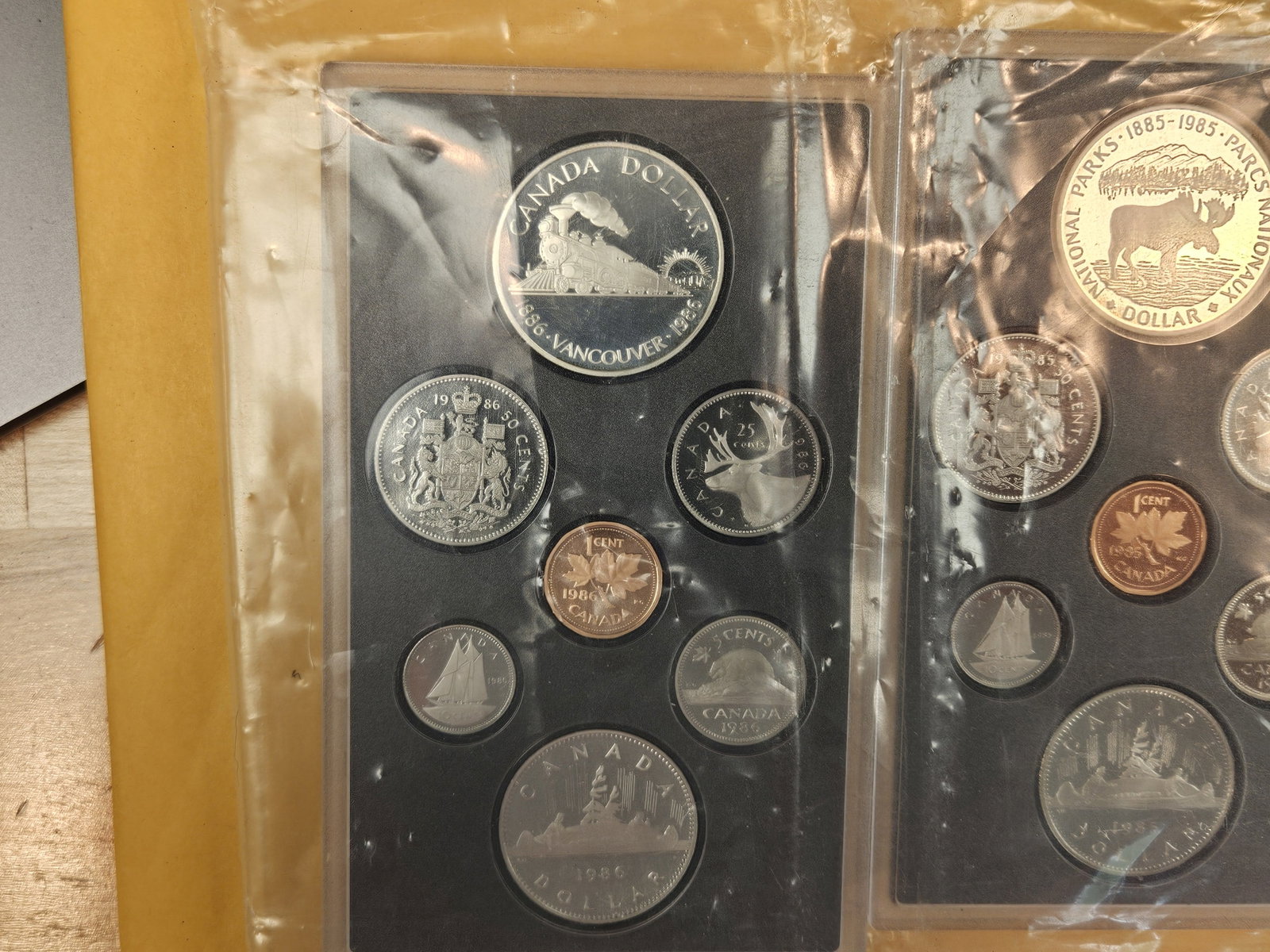 Three GEM Proof Canada Silver Proof sets - 2