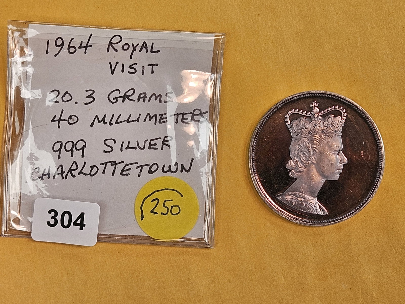 GEM Proof Deep Cameo 1964 Commemorative Silver Medal - 2