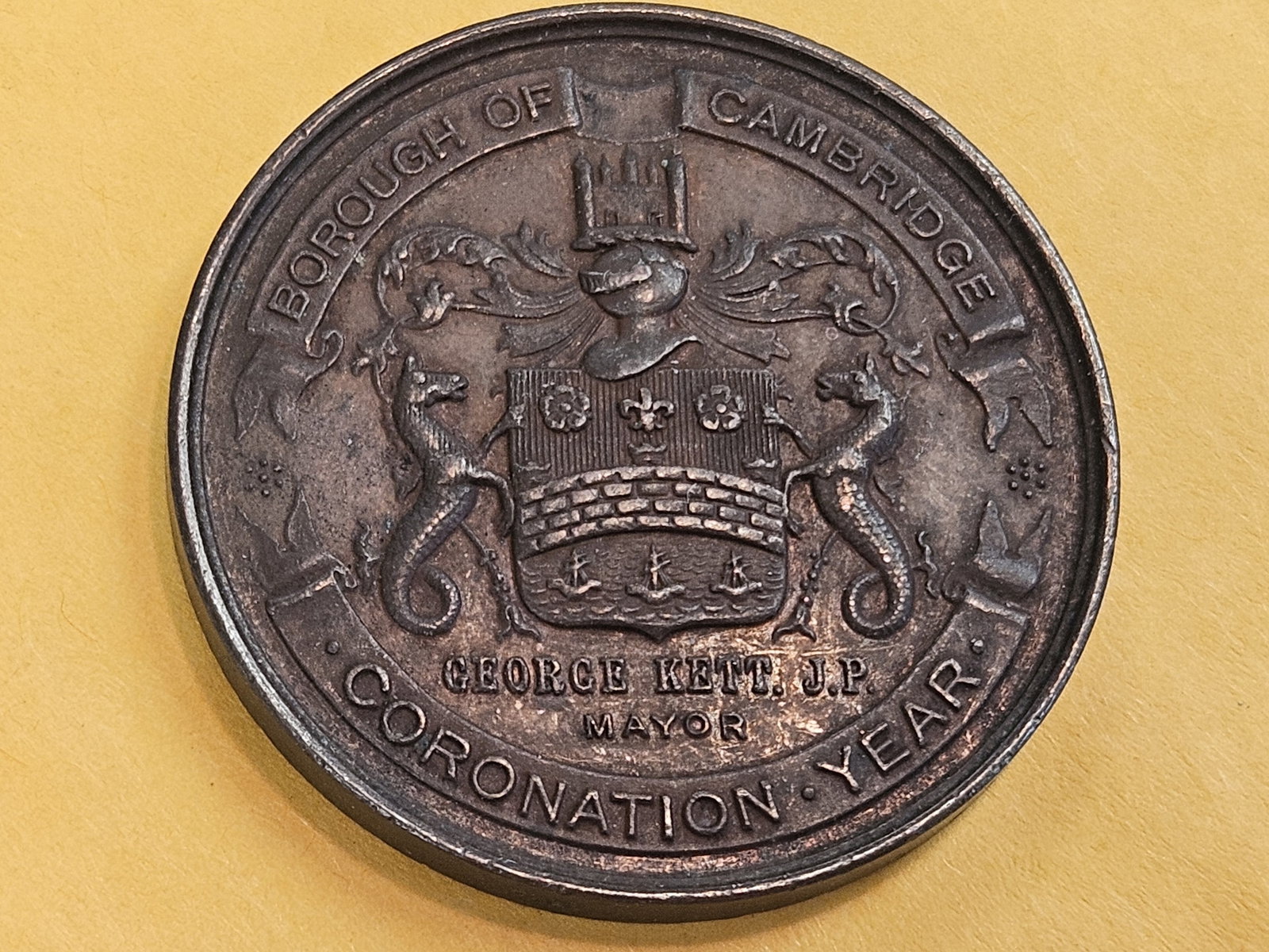 * Scarce 1902 Edward VII Coronation Medal - 7