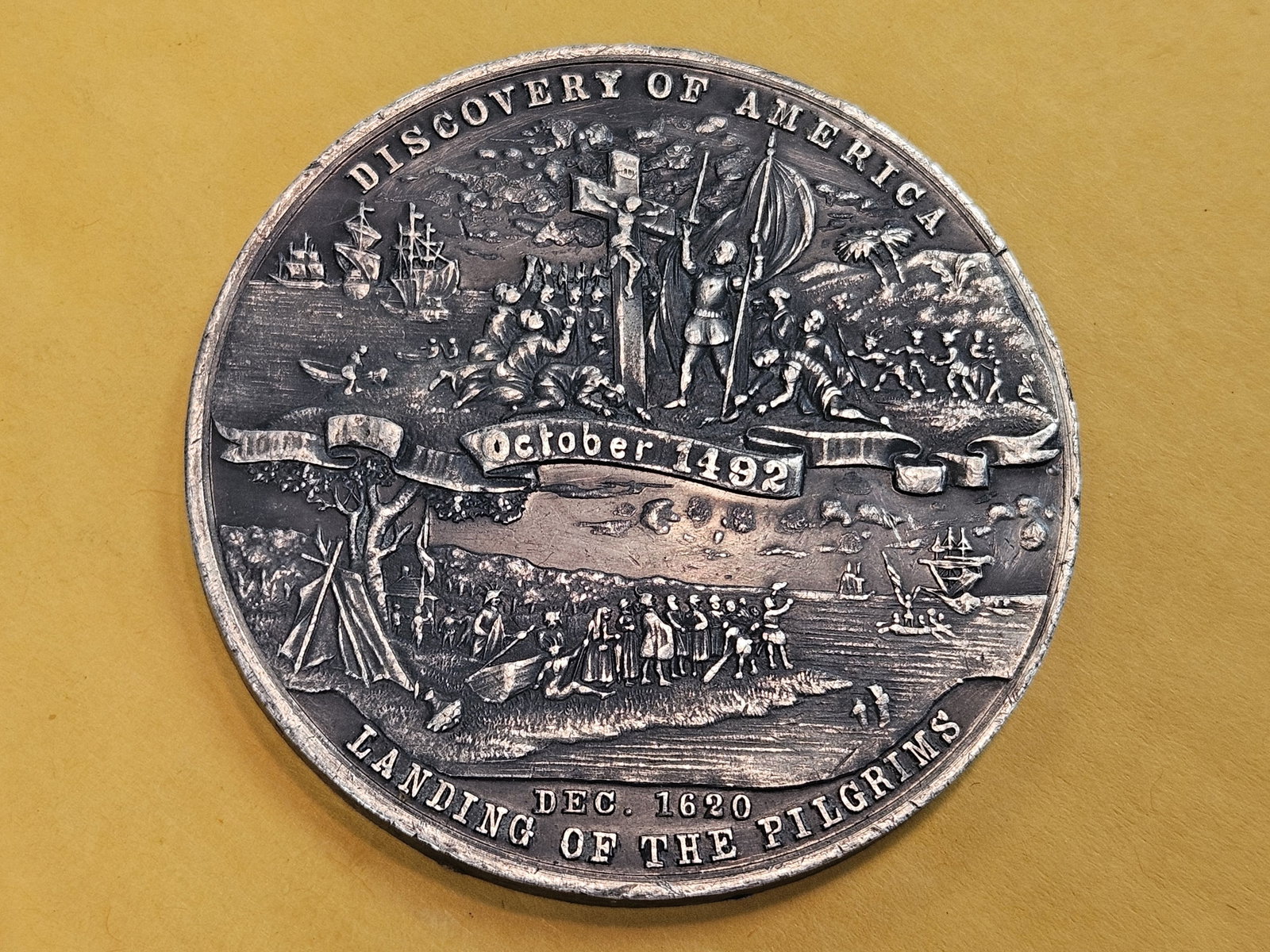 * Larger 1893 Columbian Exposition Medal - 6