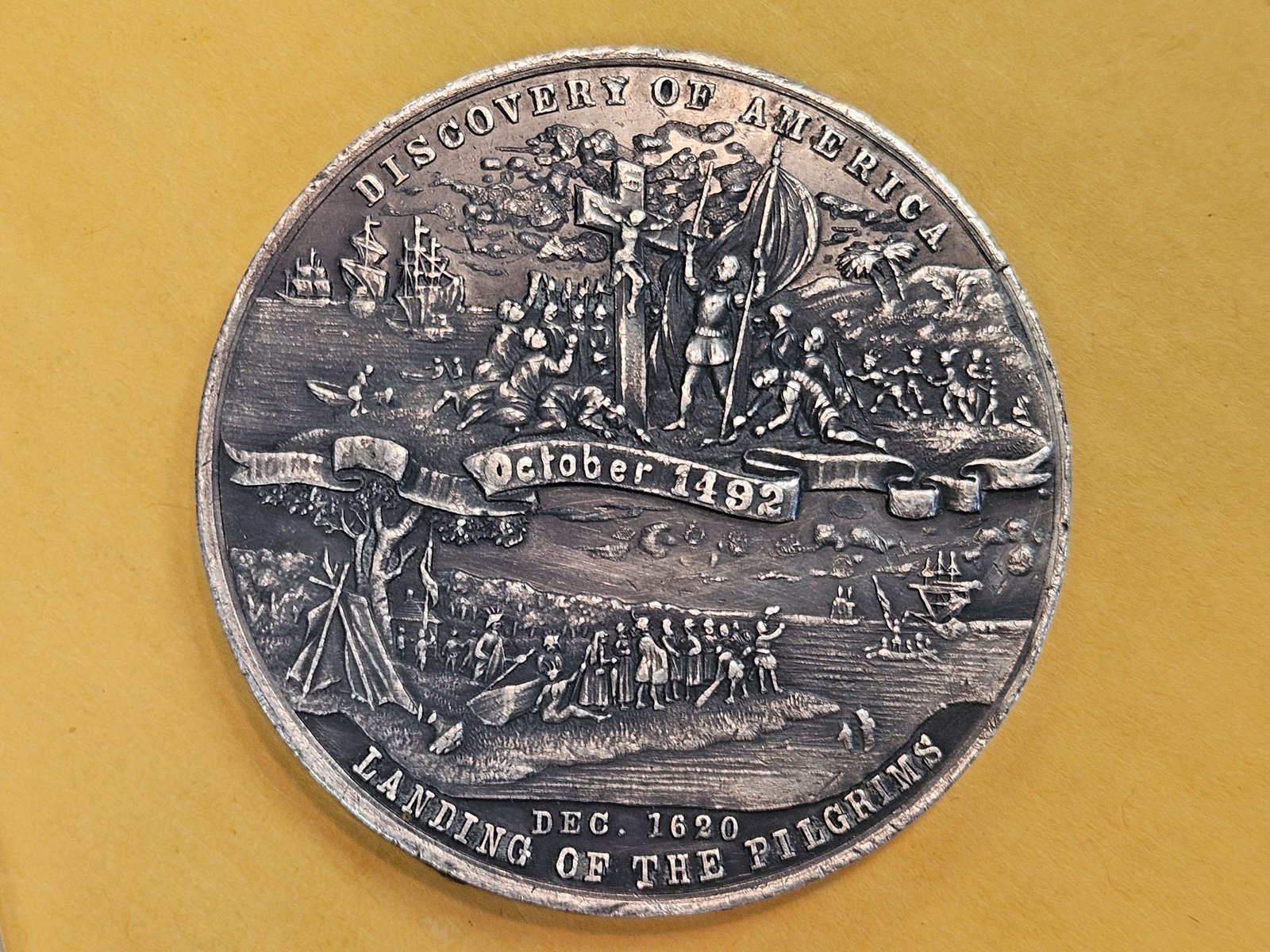 * Larger 1893 Columbian Exposition Medal - 7