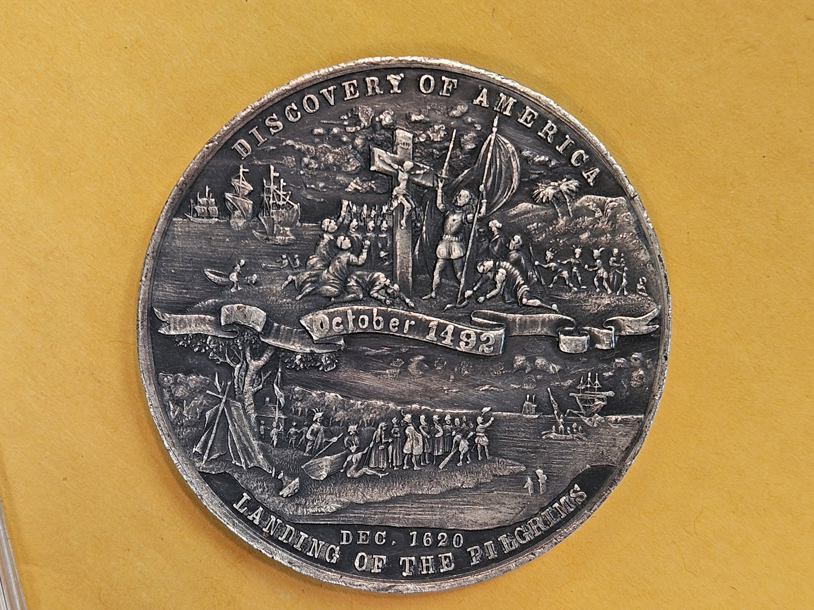 * Larger 1893 Columbian Exposition Medal - 8