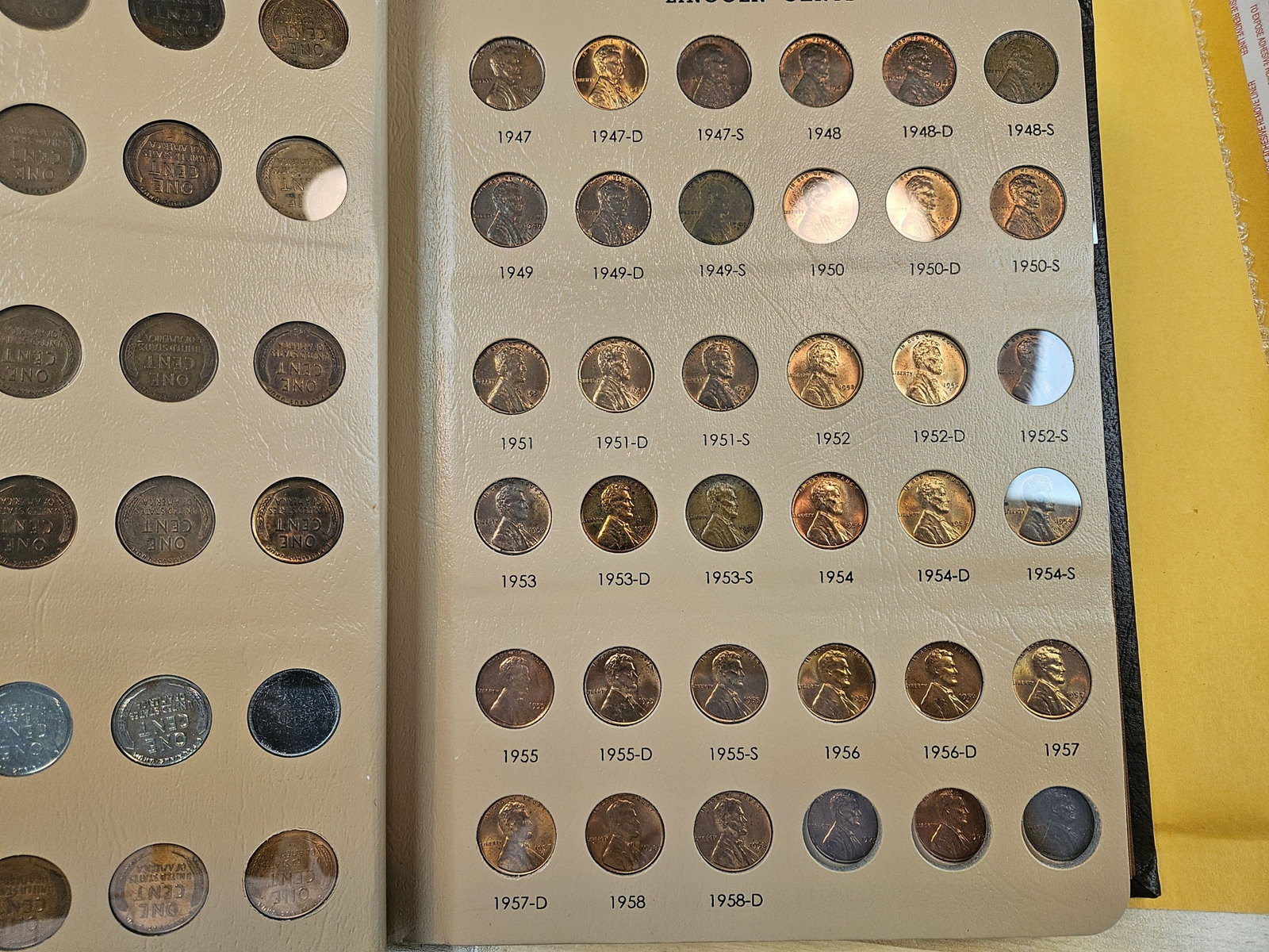 Mostly Complete Lincoln Cent collection - 17