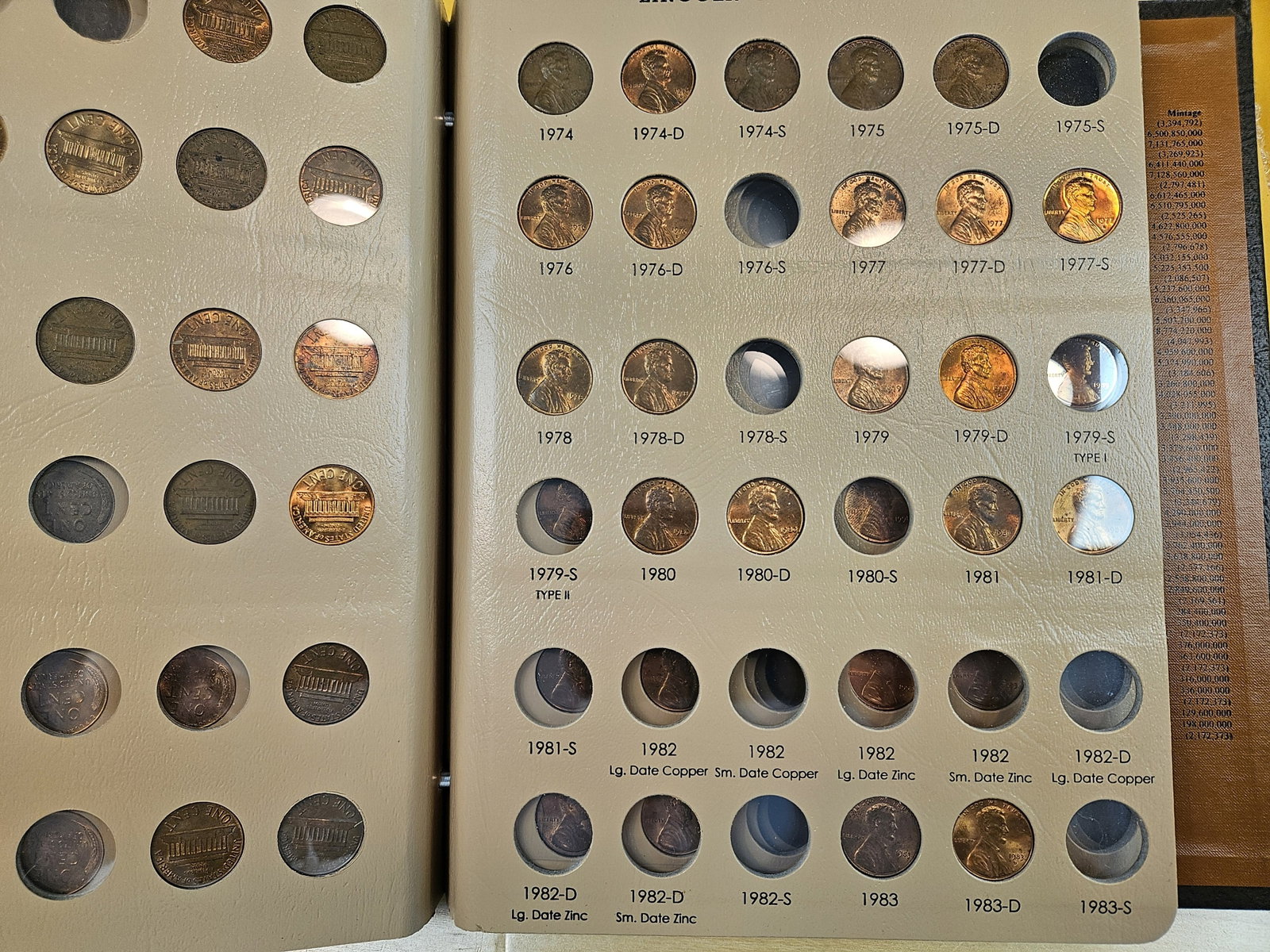 Mostly Complete Lincoln Cent collection - 19