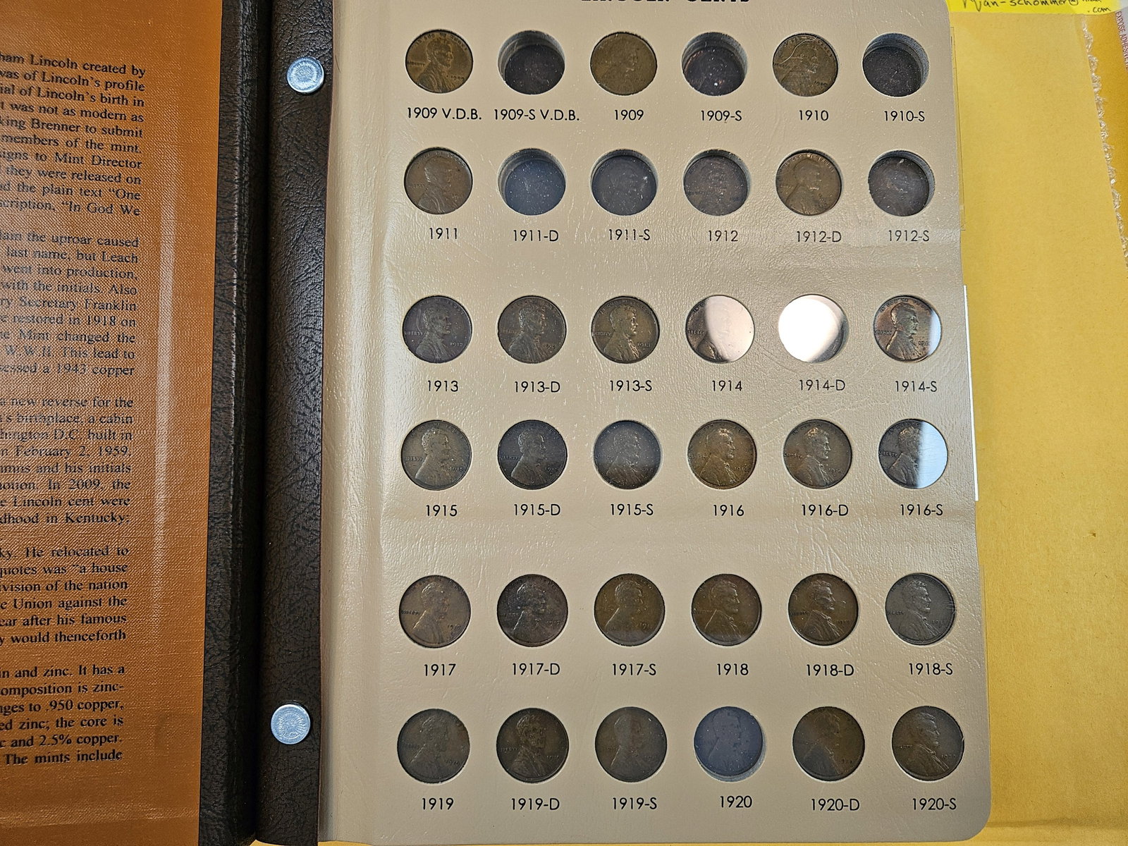 Mostly Complete Lincoln Cent collection - 2