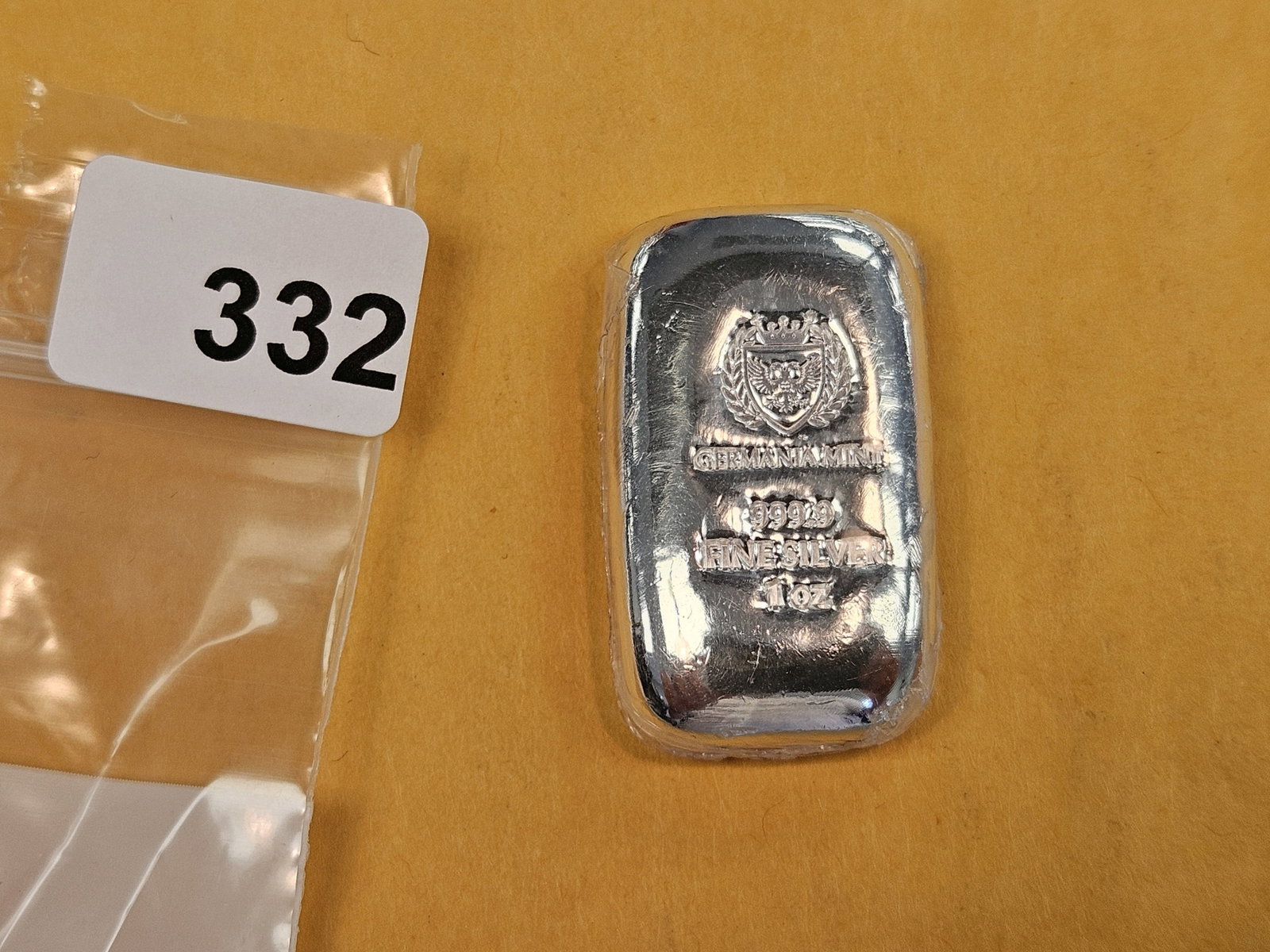 One Troy ounce .999 fine silver art bar - 2