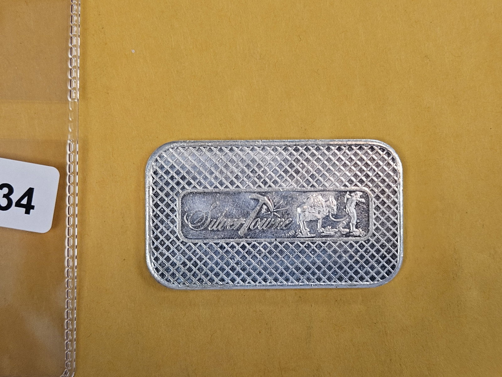 One Troy ounce .999 fine silver art bar - 2