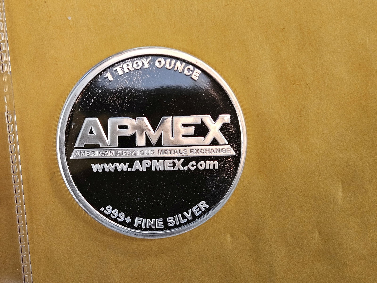 One Troy ounce .999 fine silver art round - 2