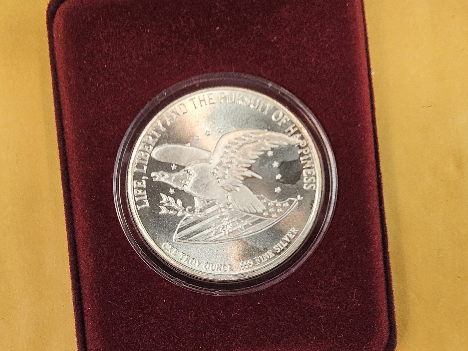 One Troy ounce .999 fine silver art round - 3