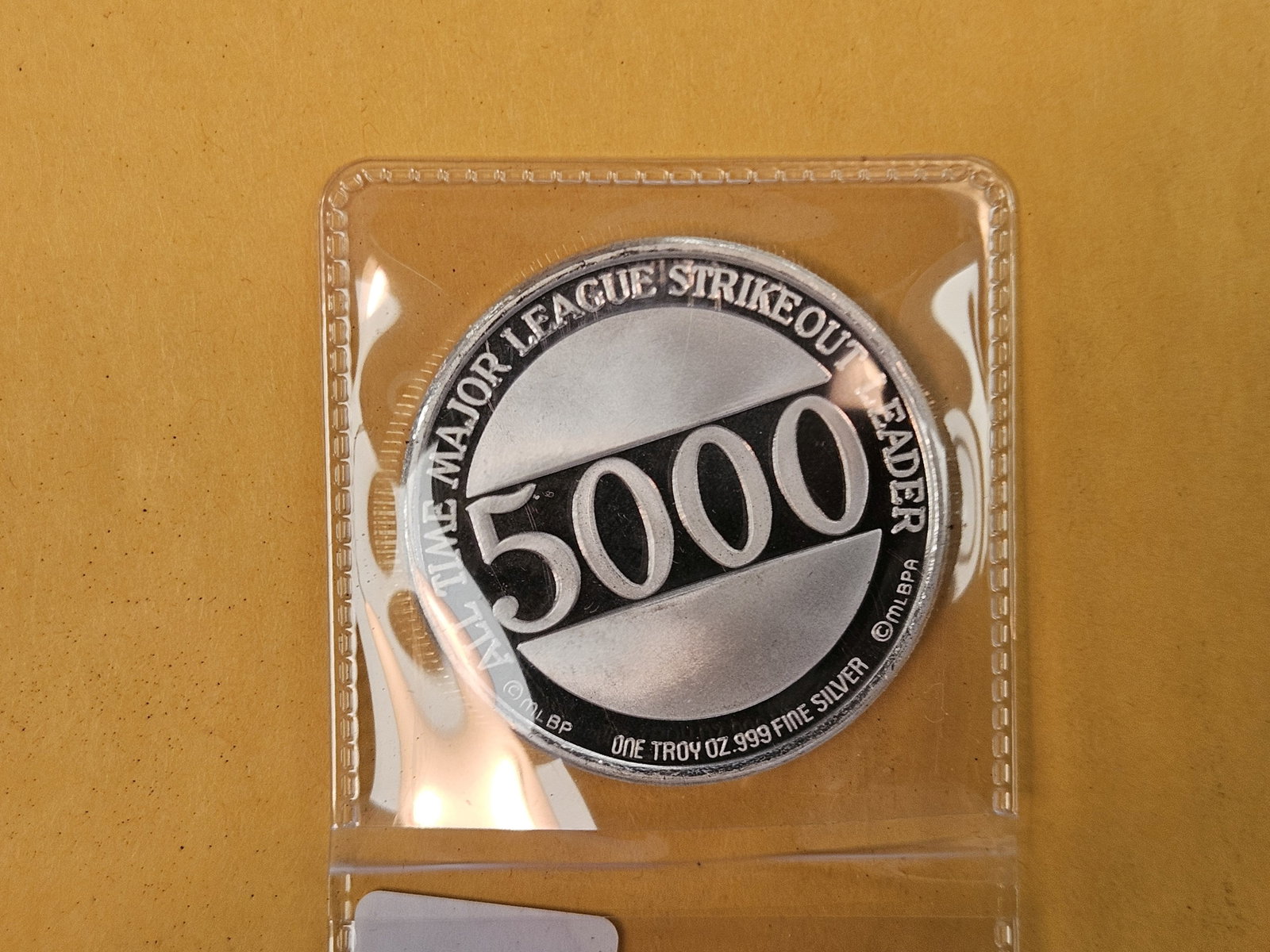 One Troy ounce .999 fine silver art round - 2