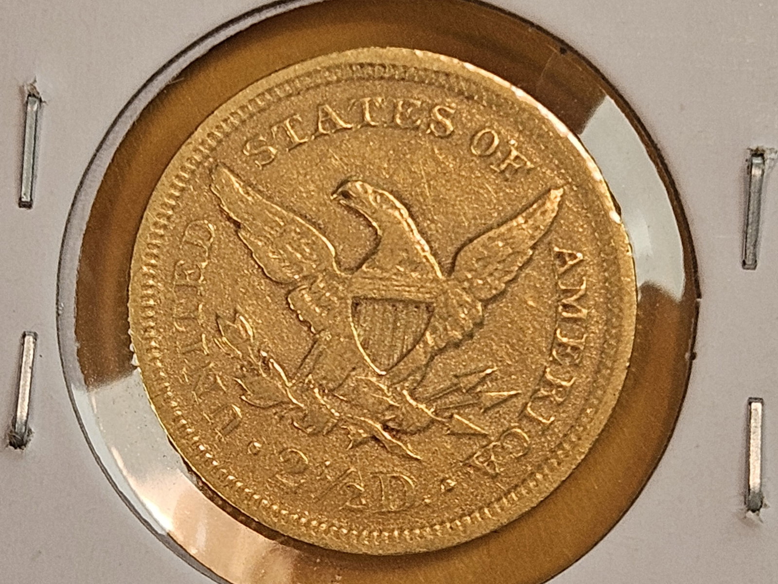GOLD! Better date 1852 Gold Liberty Head $2.5 Dollar Quarter Eagle - 4