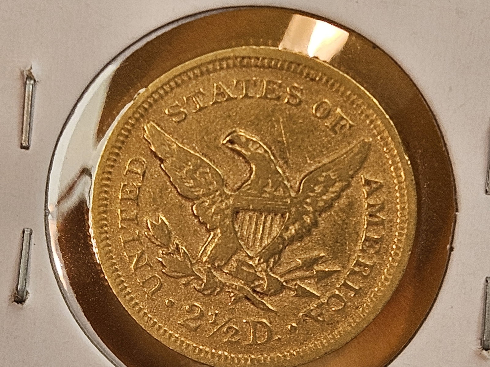 GOLD! Better date 1852 Gold Liberty Head $2.5 Dollar Quarter Eagle - 5
