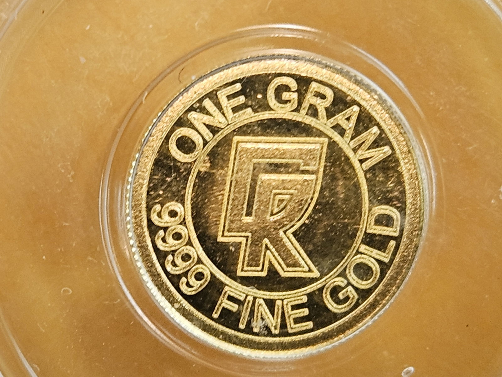 GOLD! ICG One Gram .9999 fine gold in Mint State 70 Prooflike: Clean Ripz