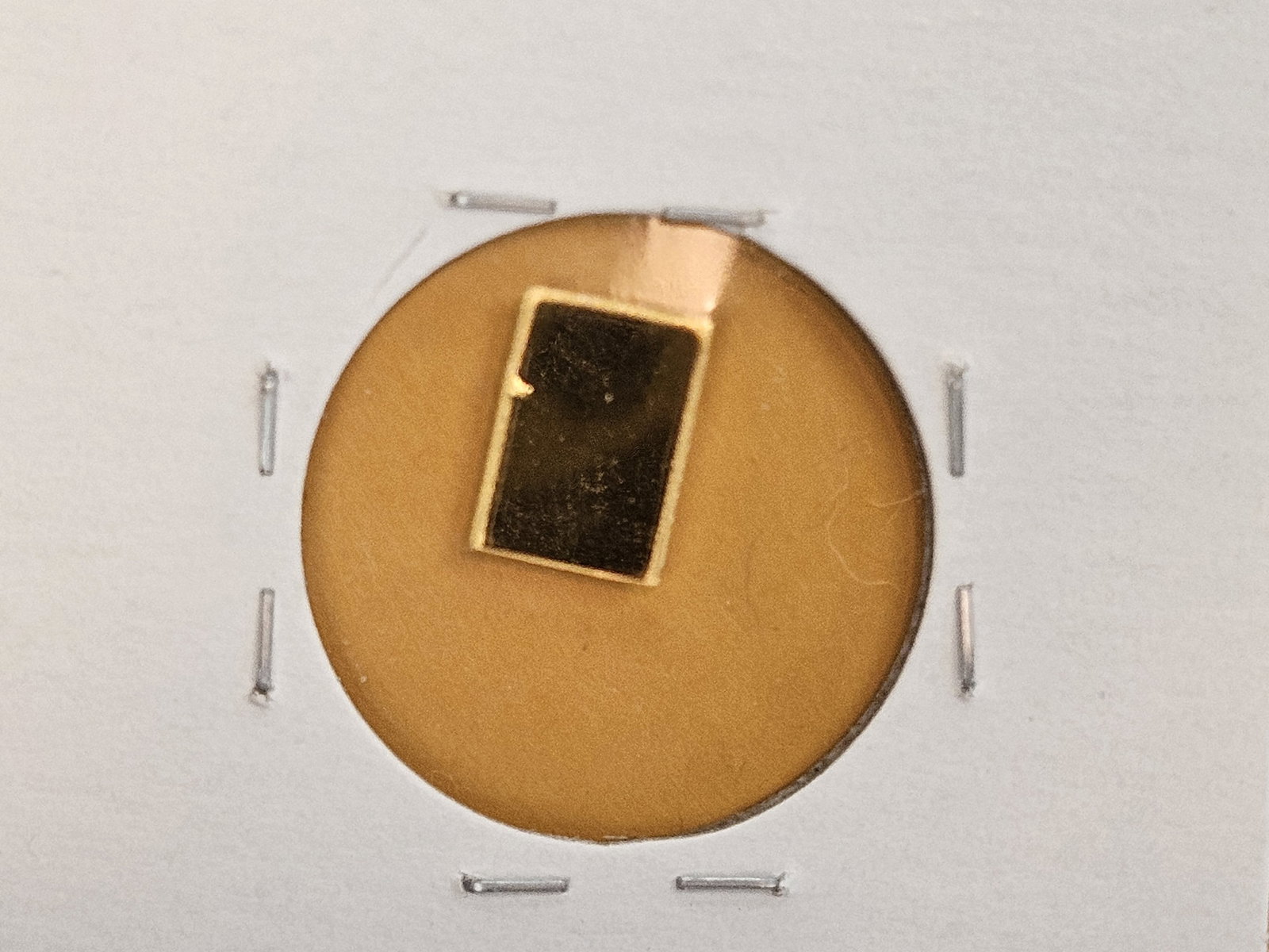 GOLD! Valcambi Suisse One Gram .9999 fine gold bar - 2